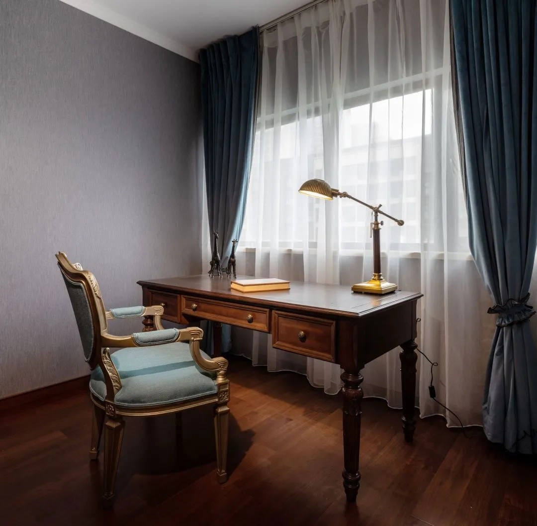 120㎡现代巴黎风情，色彩冲击与古典韵味的完美结合-15