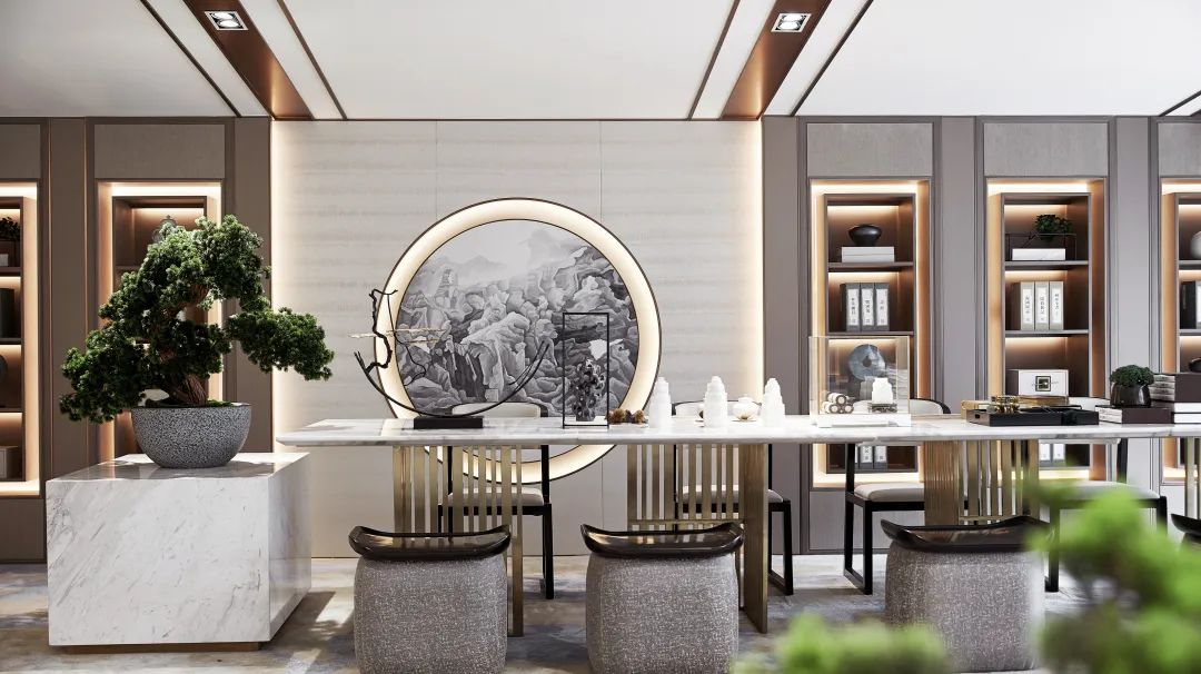 淮北理想城售楼处 | 繁华隐逸的文化空间-59