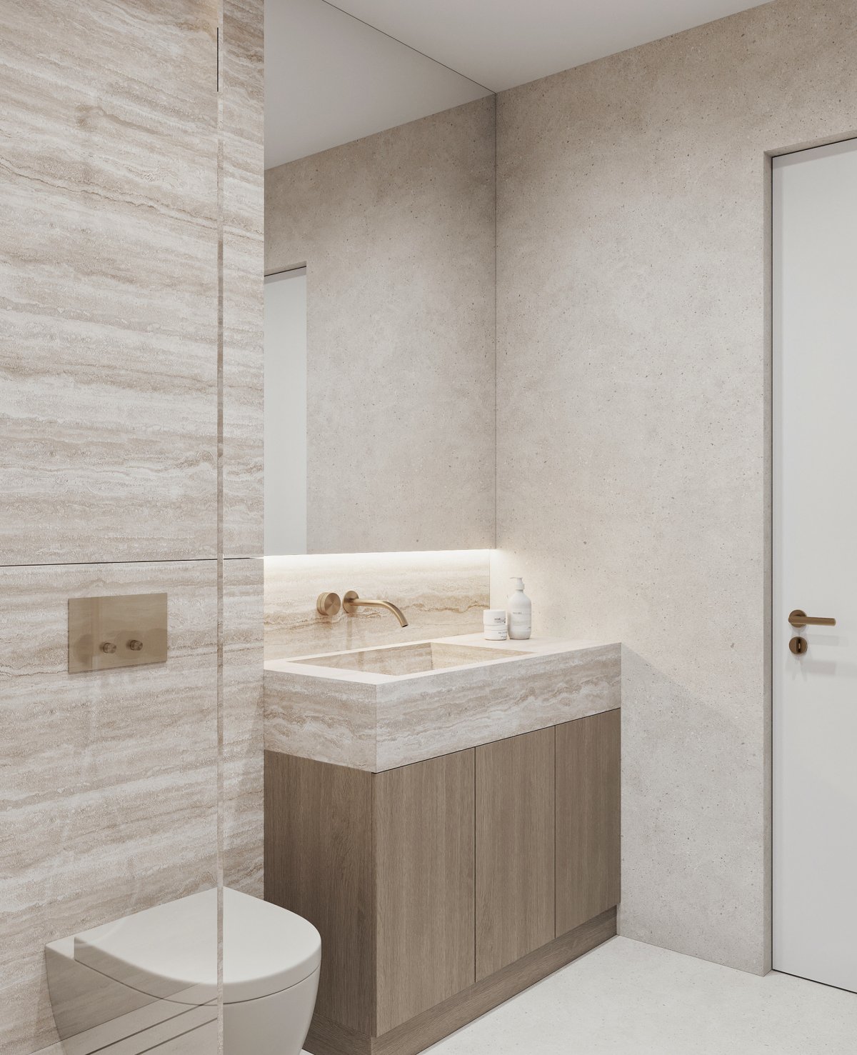 Warmgold TR 私人公寓设计丨俄罗斯莫斯科丨乌克兰 Anastasiya Zhigir 设计工作室-18