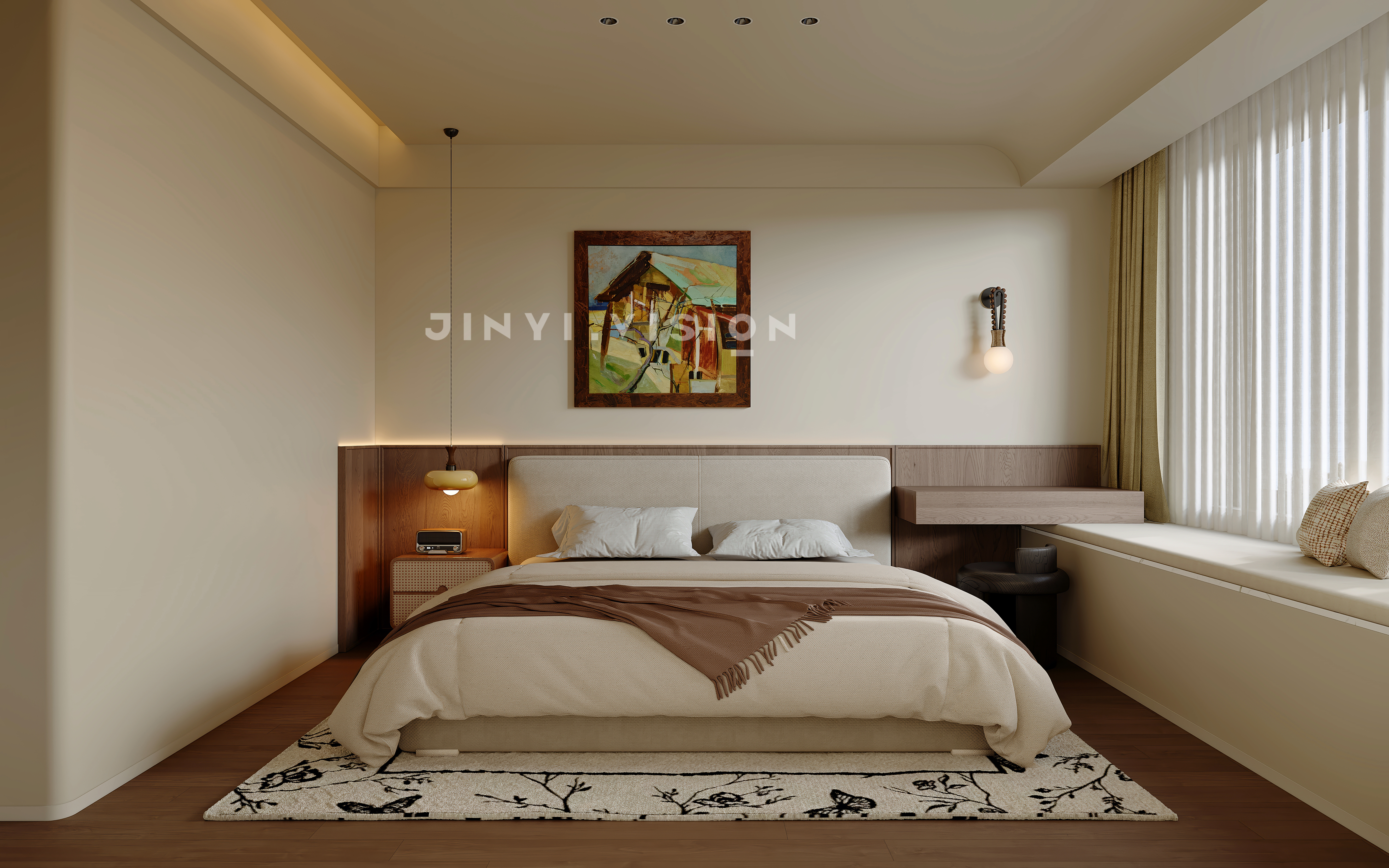 木色与暖光里，藏着东方雅致-12