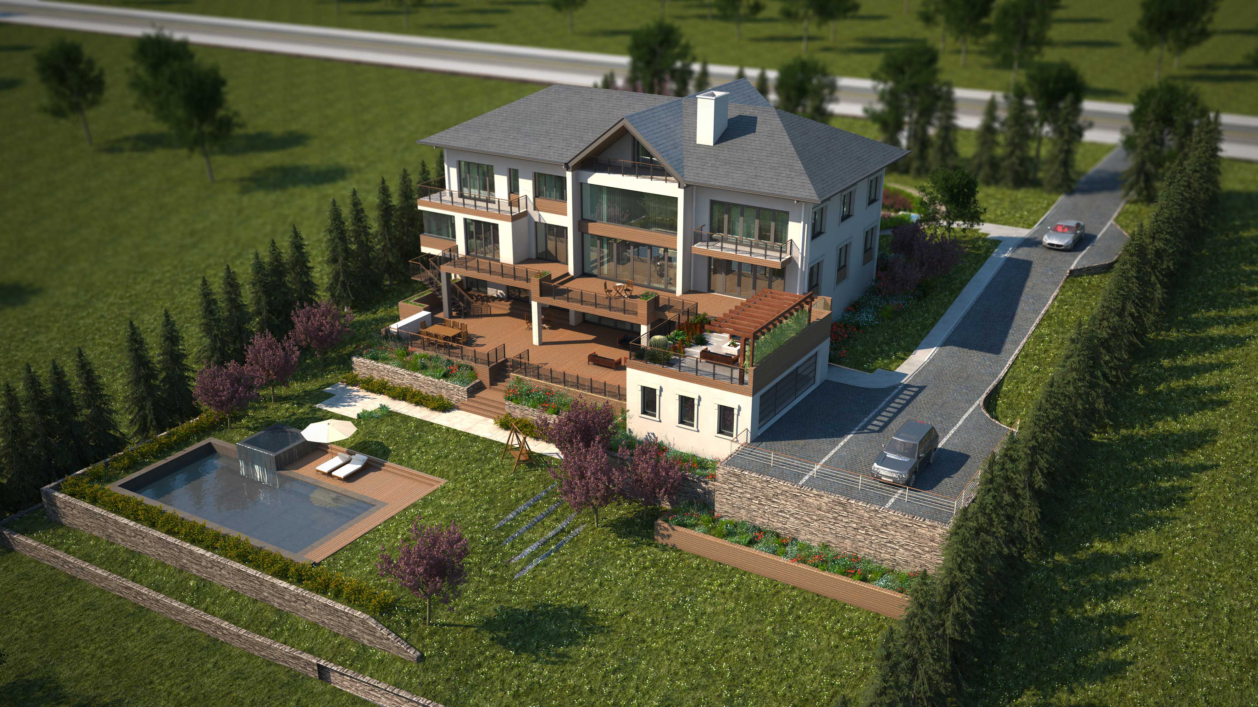 119 Upper Mountain | Firm Marin Architects 打造的山顶私人住宅-0