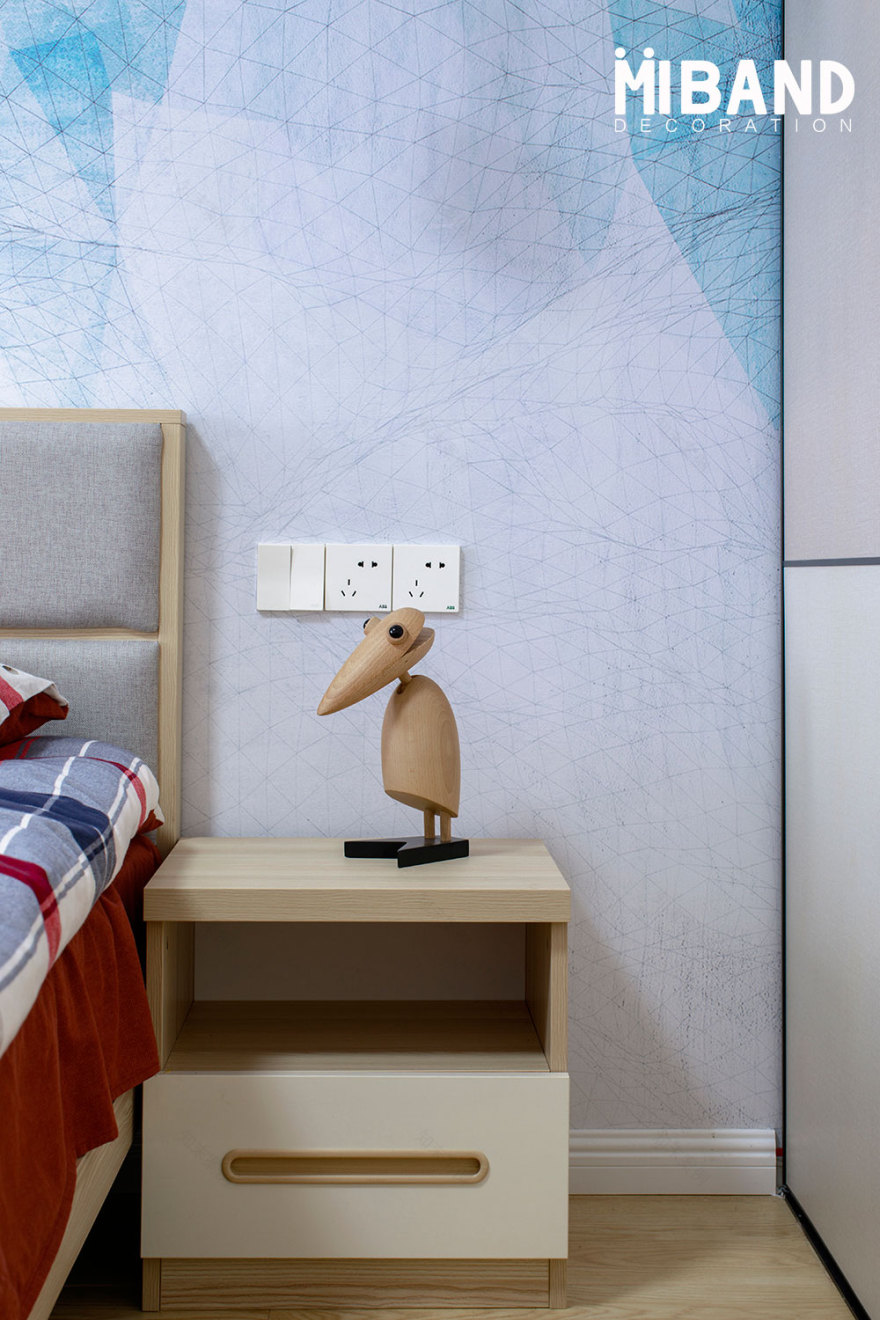 外滩一号:素·颜——88㎡北欧休闲风住宅 常州米邦装饰-21