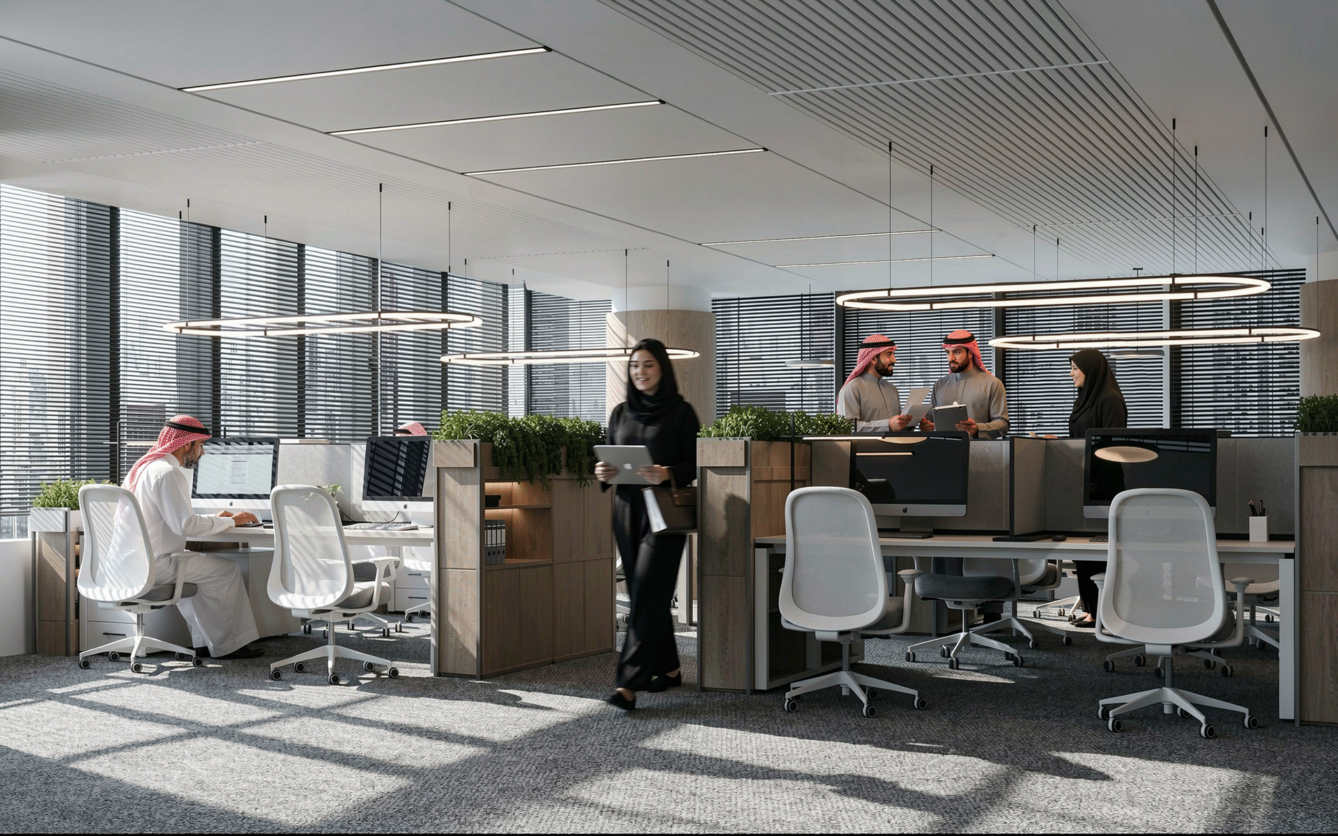 工作站丨沙特阿拉伯利雅得丨Stylus Architecture studio-7