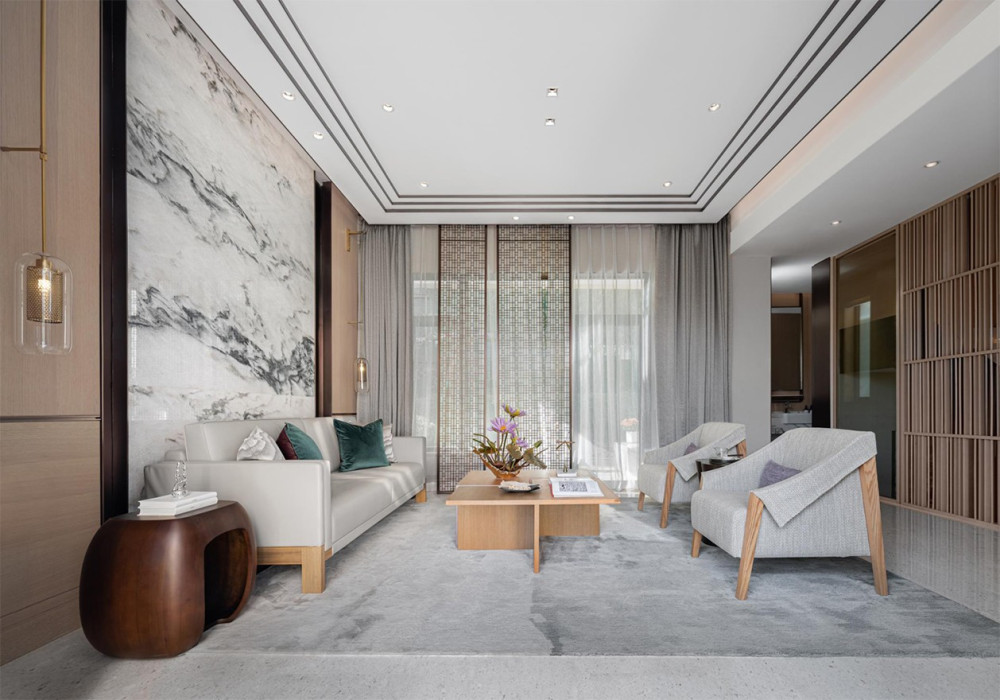 柳州龙光莲花悦府项目合院别墅丨中国柳州丨YORO 御融设计,诗意空间-15