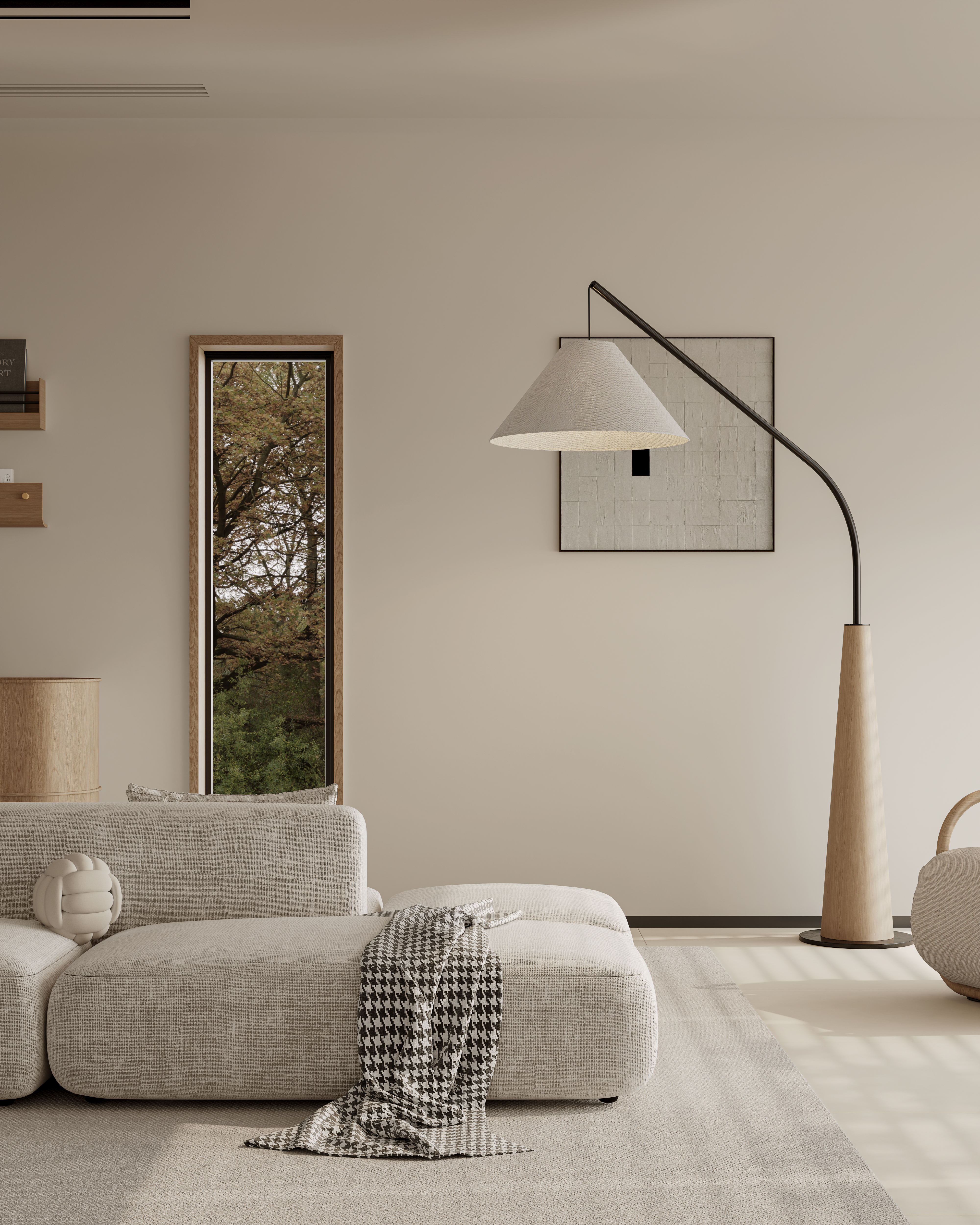 绘感视觉设计——奶油风客餐厅别墅案例-8