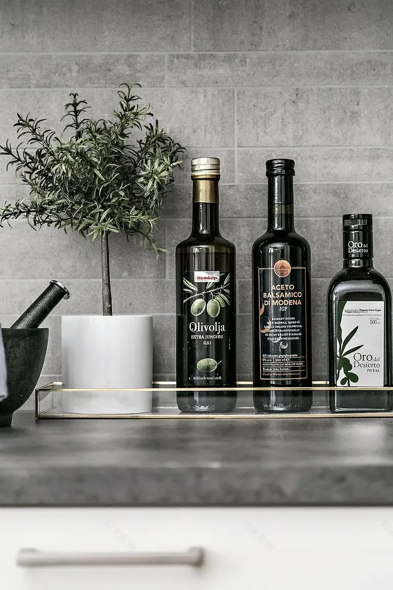 灰蓝调的宁静空间 | Scandinave 风格一居室设计-13