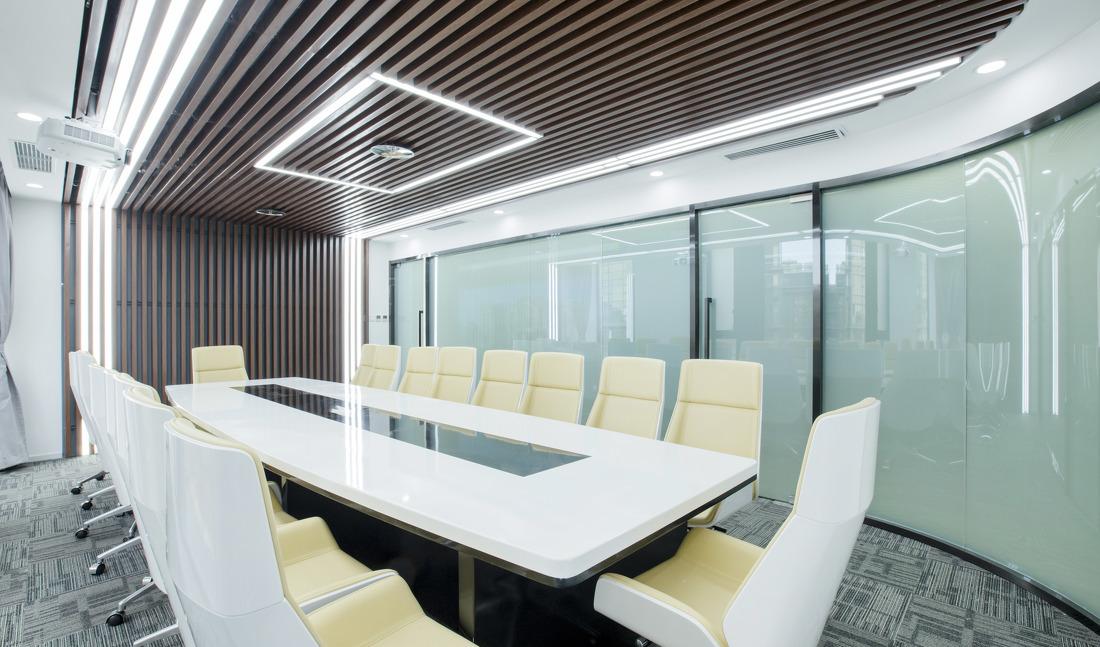 优加豪斯新作 | 未来智能办公的动感弧线-8