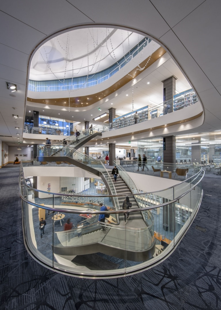 Hayward Library & Community Learning Center by Noll & Tam Architects-30