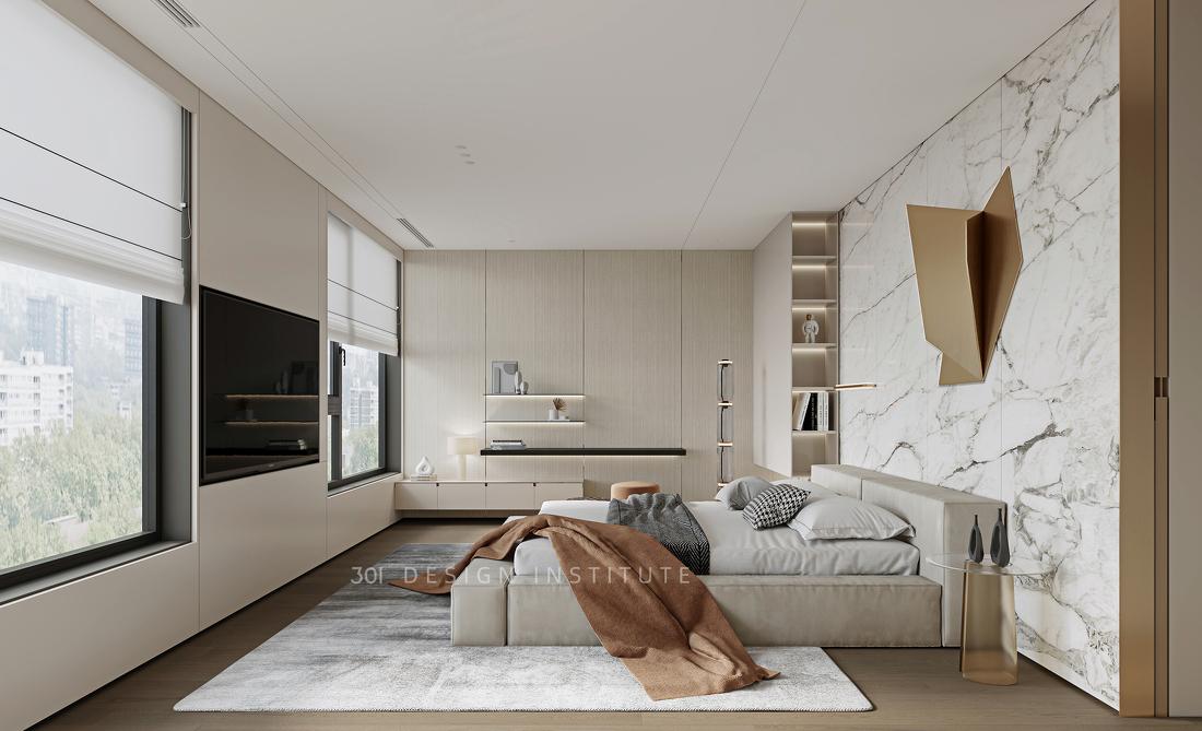 现代中式别墅设计-35