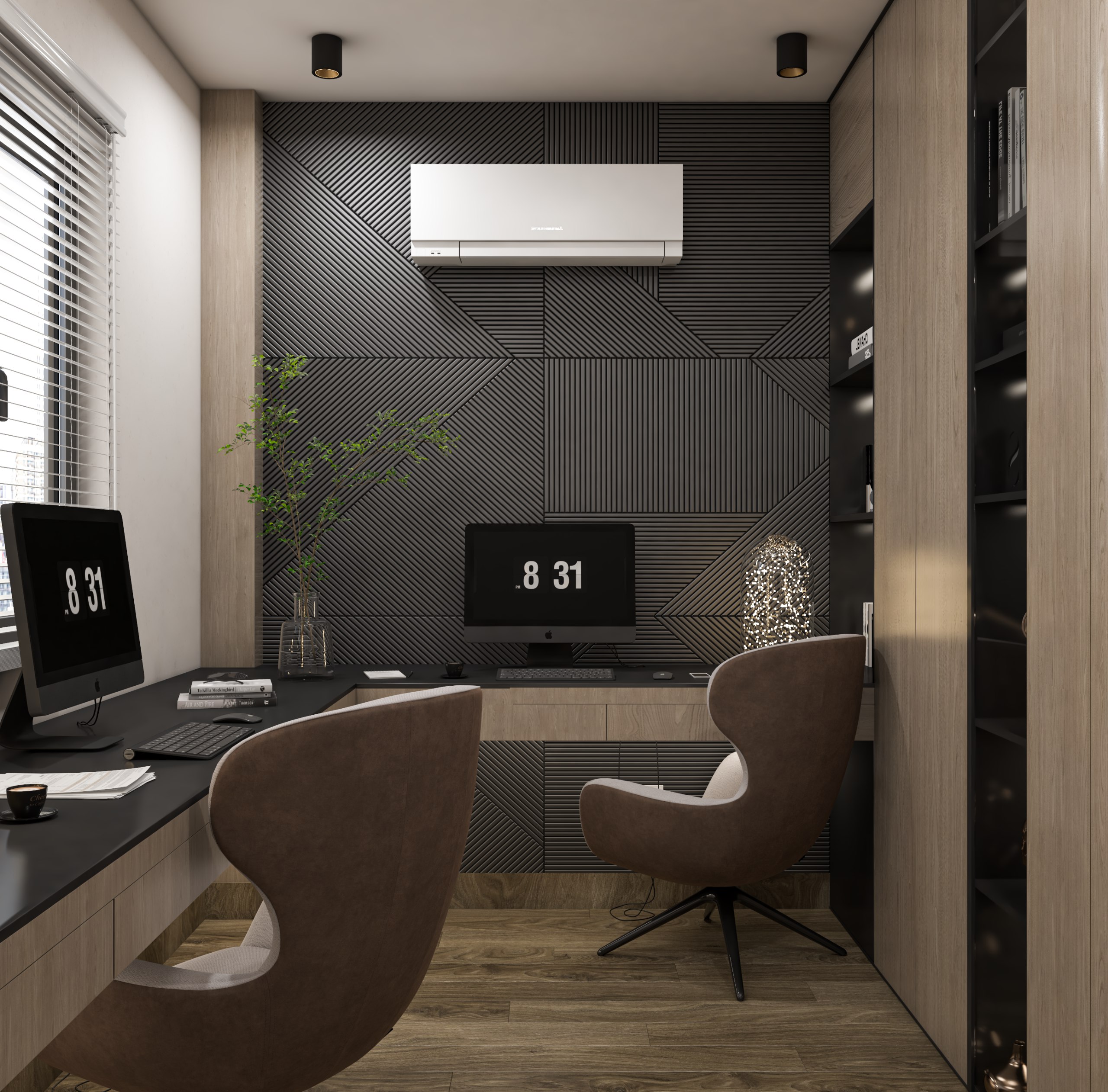 家庭办公室和商店图纸丨Egypt丨Elite interiors-4