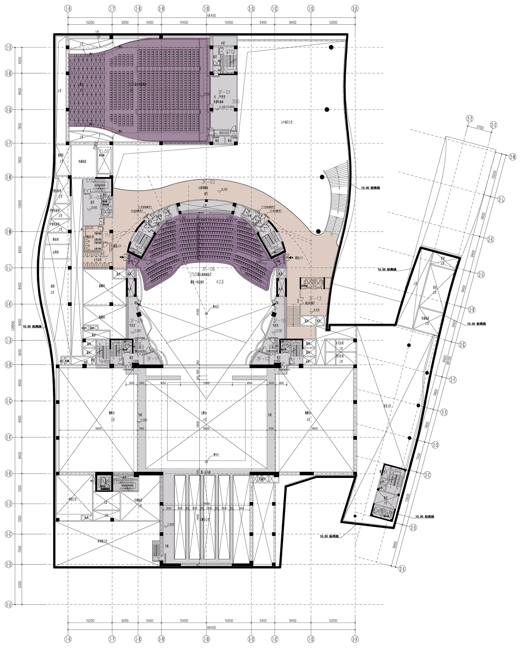 宝安文化区表演艺术中心丨中国深圳丨严迅奇建筑师事务所-73