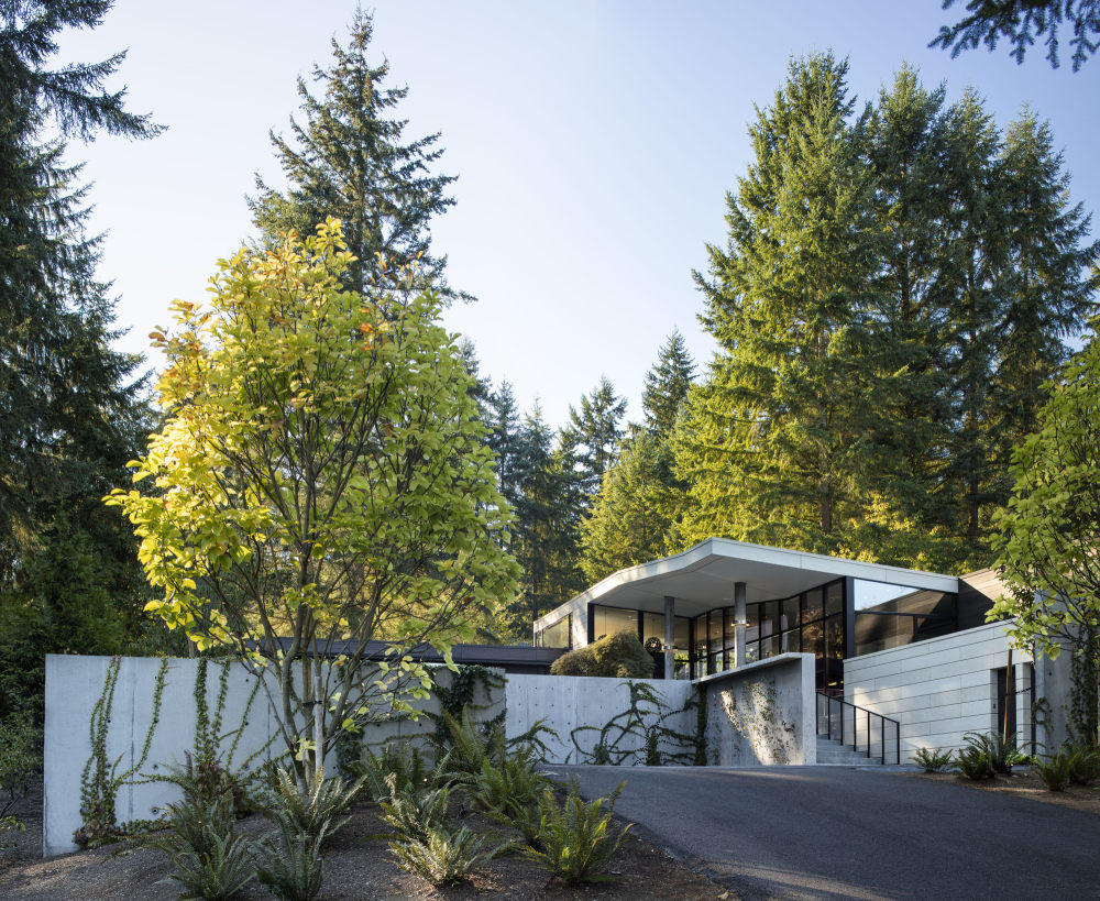 美国贝尔维尤“内外共生”住宅-8