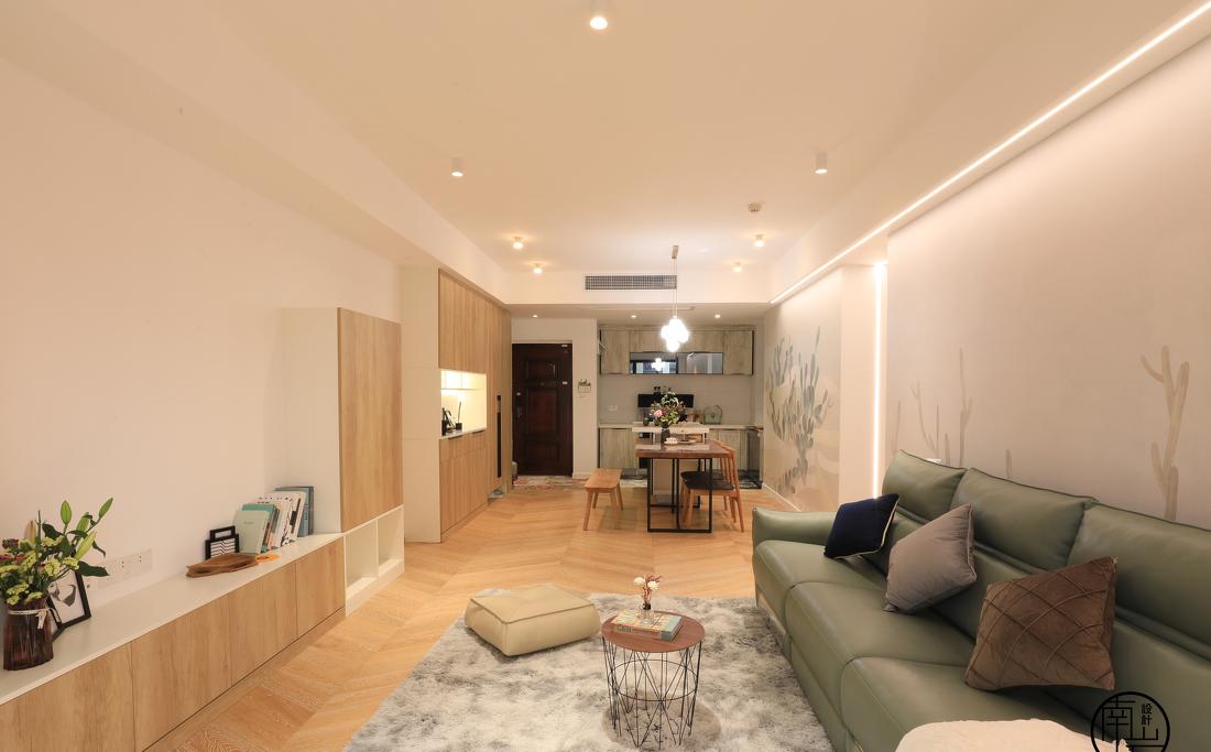 现代北欧无主灯设计 · 110㎡舒适家居-17