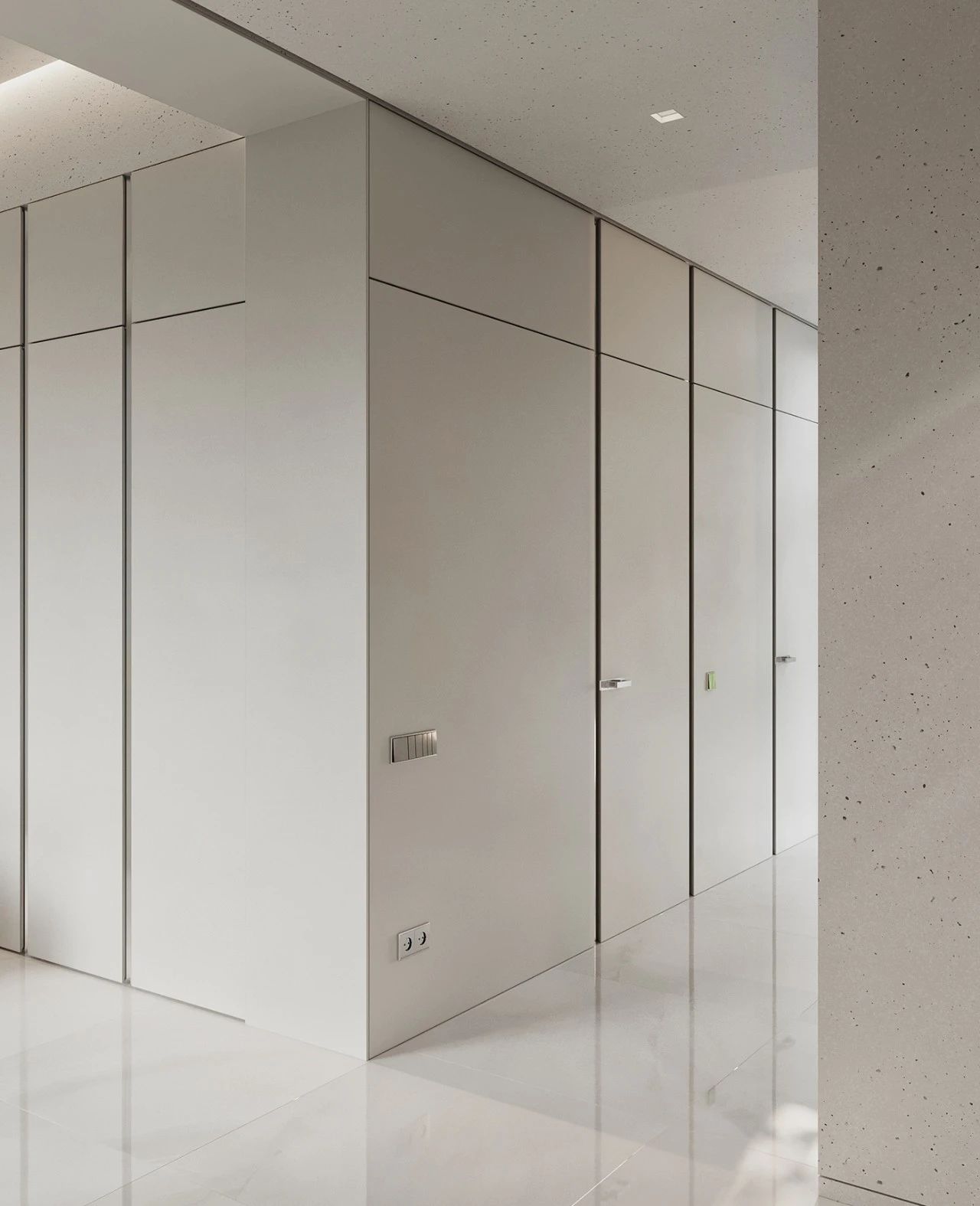 俄罗斯简约优雅公寓设计丨VERITY DESIGN-29