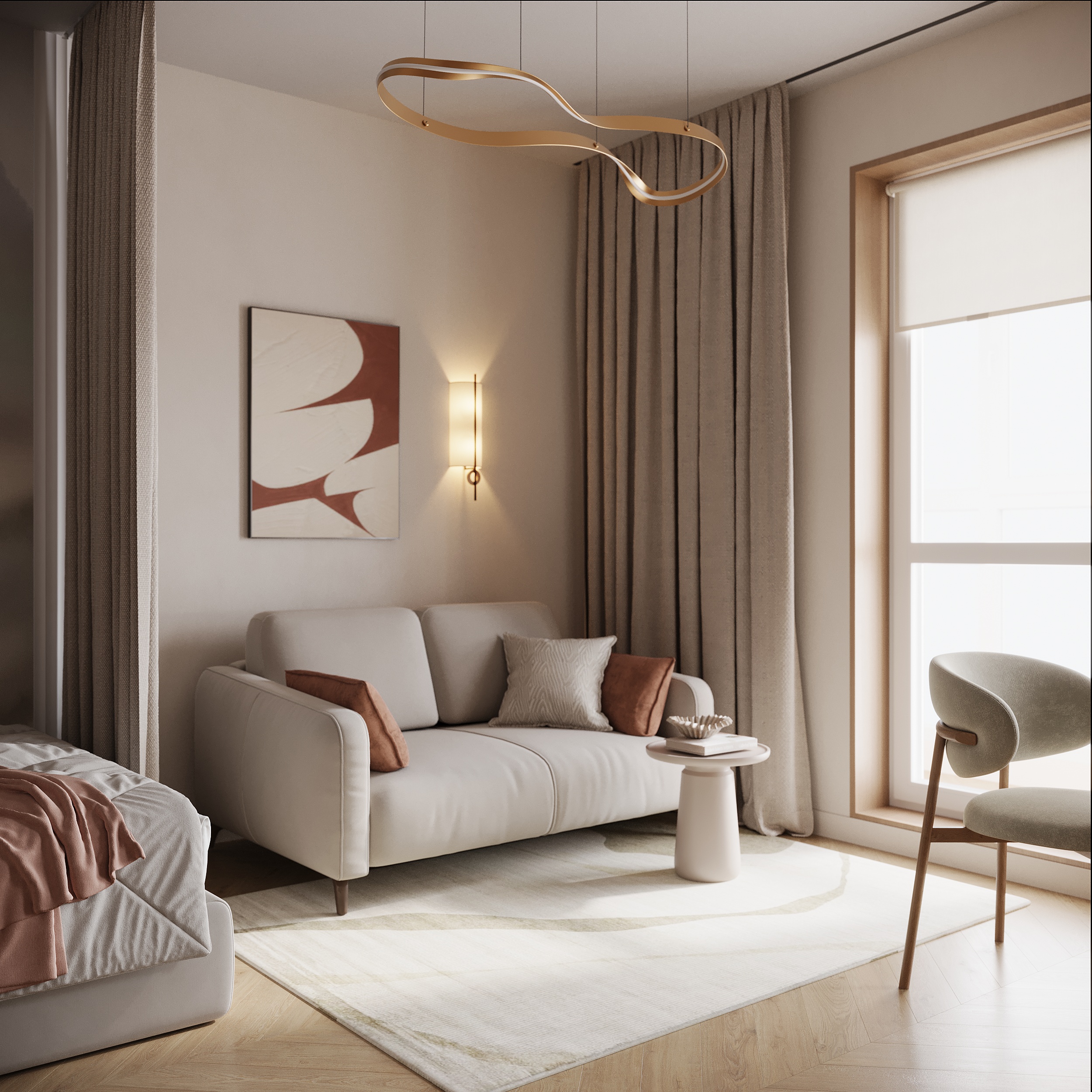 An apartment for a young women-5