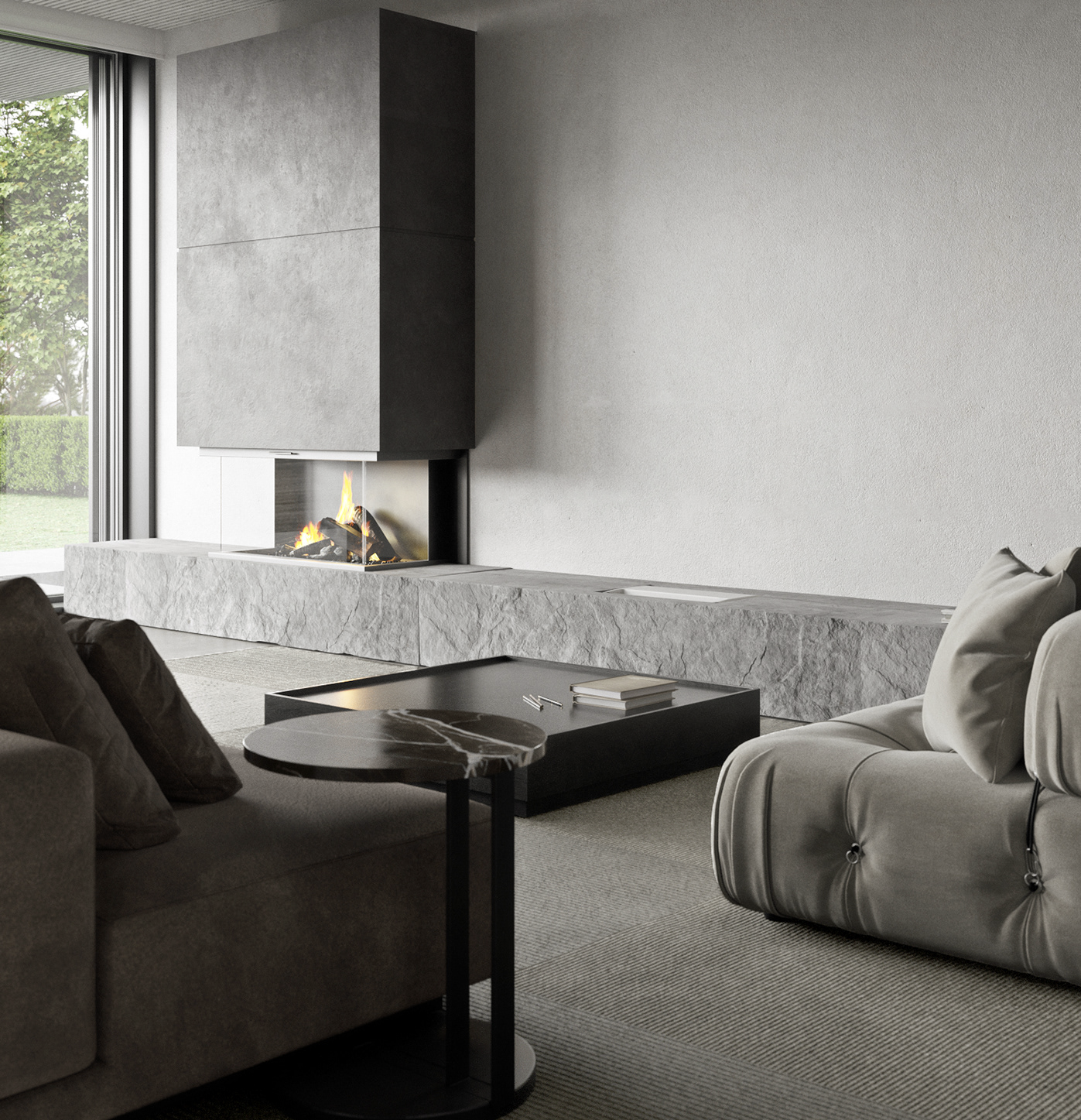 莫斯科地区现代乡村住宅丨俄罗斯莫斯科丨我们的办公室-9