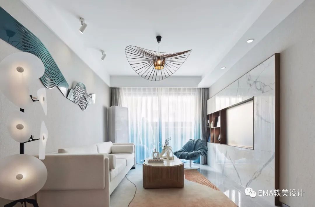 珠海天誉珠海湾样板房丨中国珠海丨EMA轶美设计-66