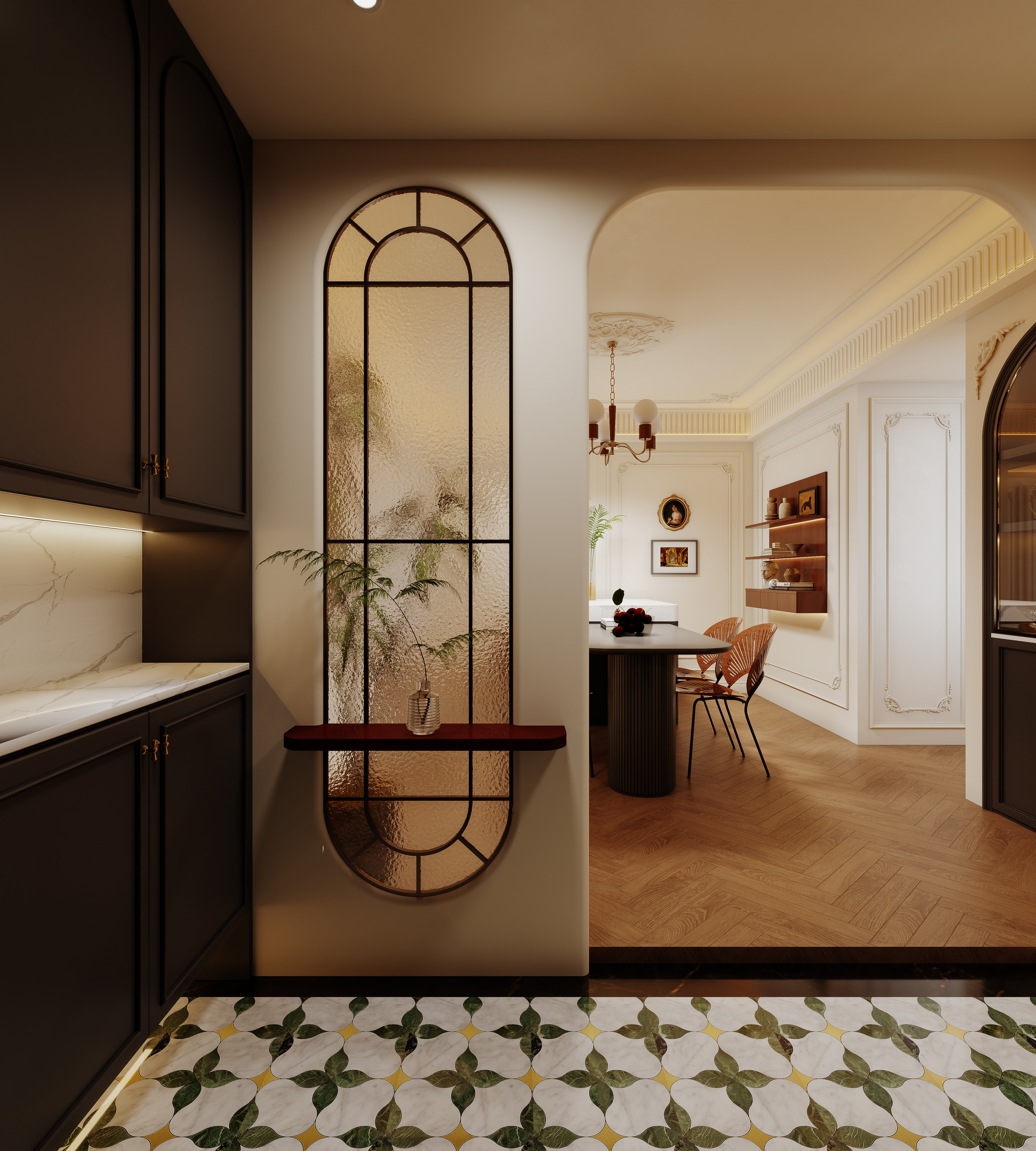 新华路法式中古公寓空间设计-1