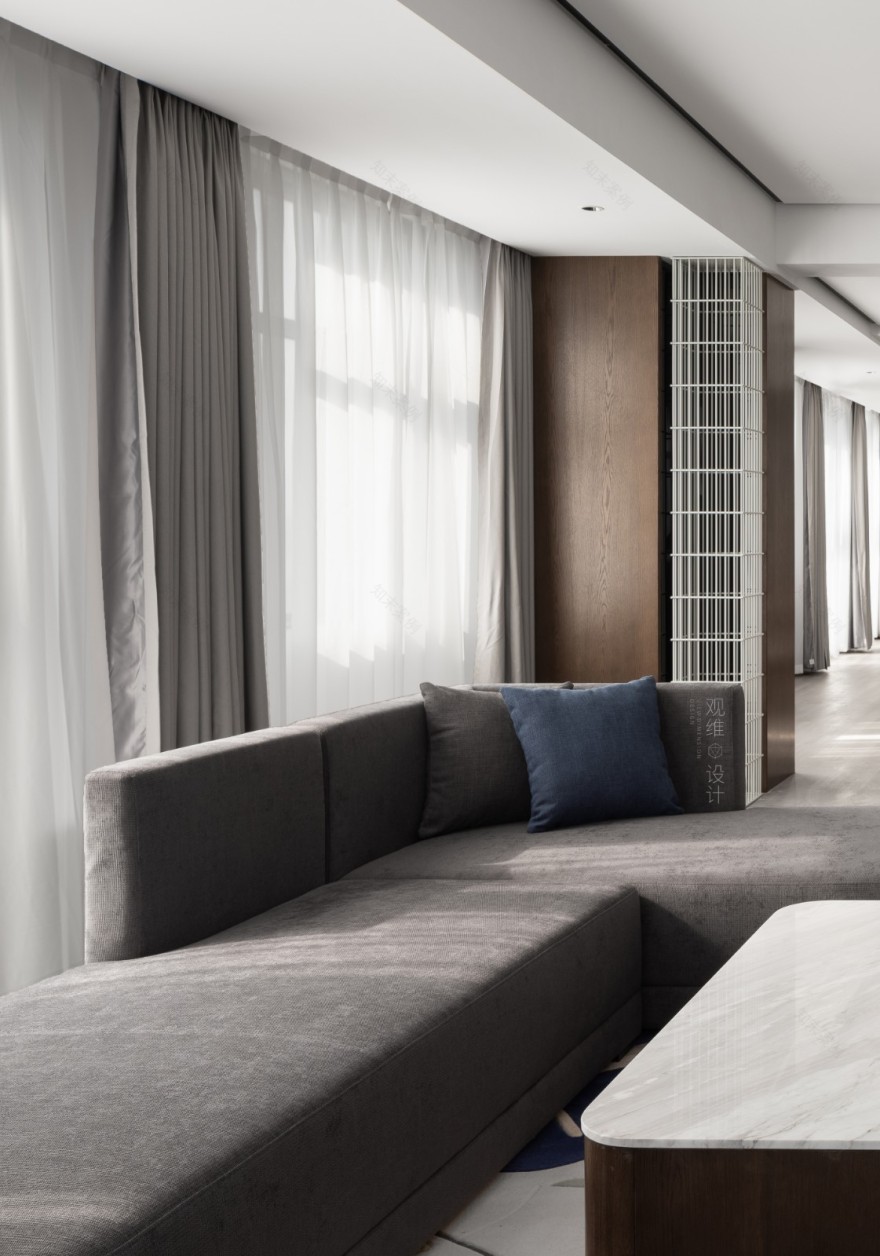 公寓自然韵律 | 观维设计光影空间的活力表现-10
