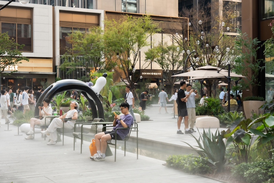 杭州亚奥万象天地景观提升丨中国杭州丨风物营造Landtek Group-66