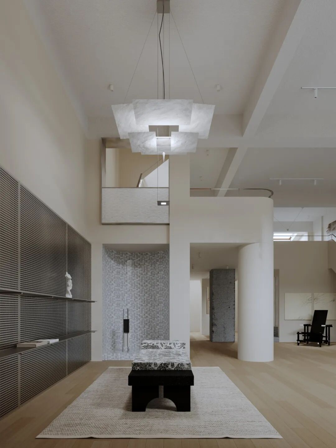 岚一设计｜折衷主义的复古别墅-64