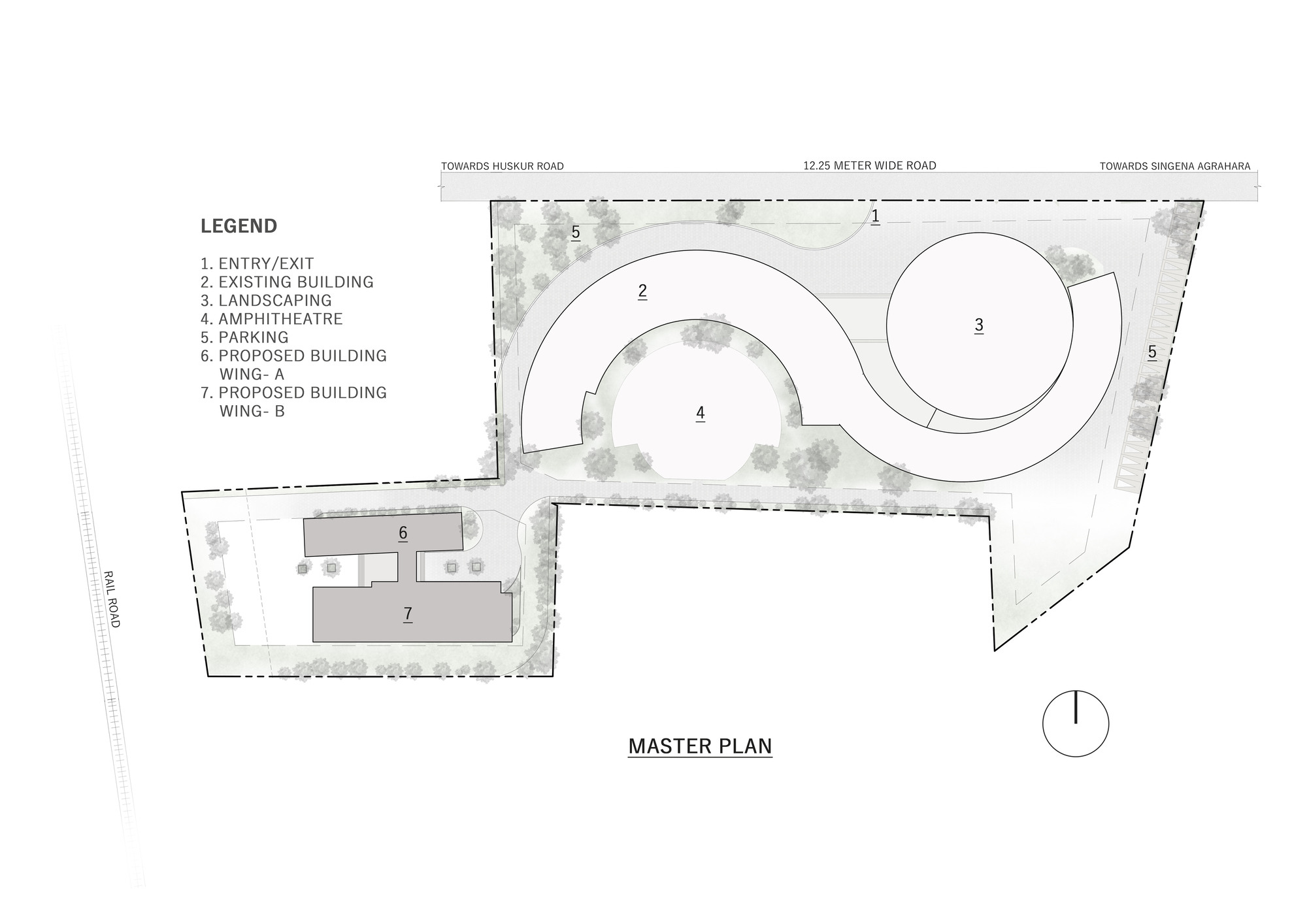 国立商学院丨印度班加罗尔丨HabitArt Architecture Studio-39