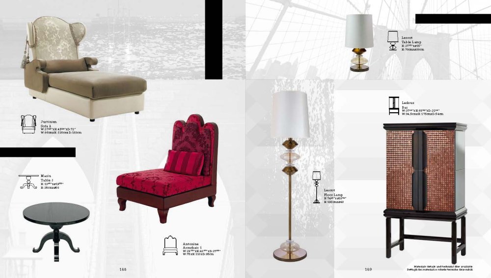 奢华时尚艺术范新装饰后现代风格家具 酒店商业空间软装...-35