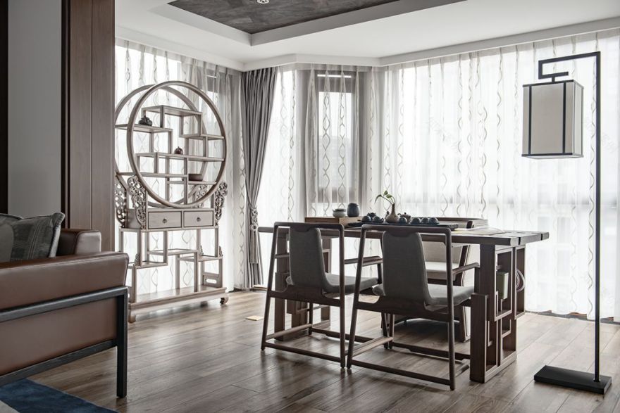 尚舍设计 | 成都神仙树大院现代新中式家居案例-36