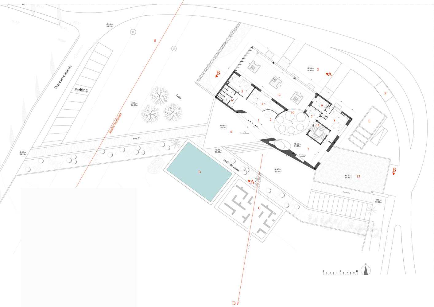 突尼斯 Segermès 榨油厂和罐头厂丨Facila 工作室-28