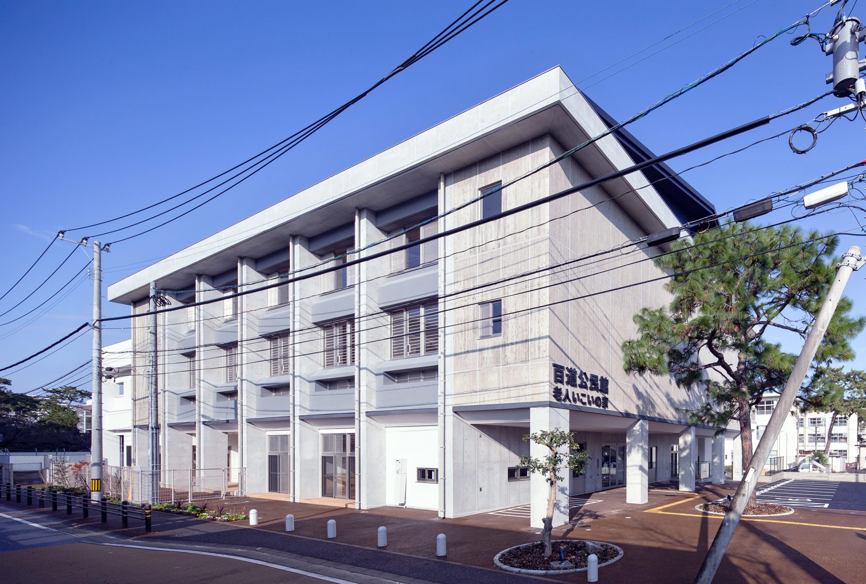 百道公民館・老人いこいの家及び百道小学校講堂兼体育館複合施設丨環・設計工房-3