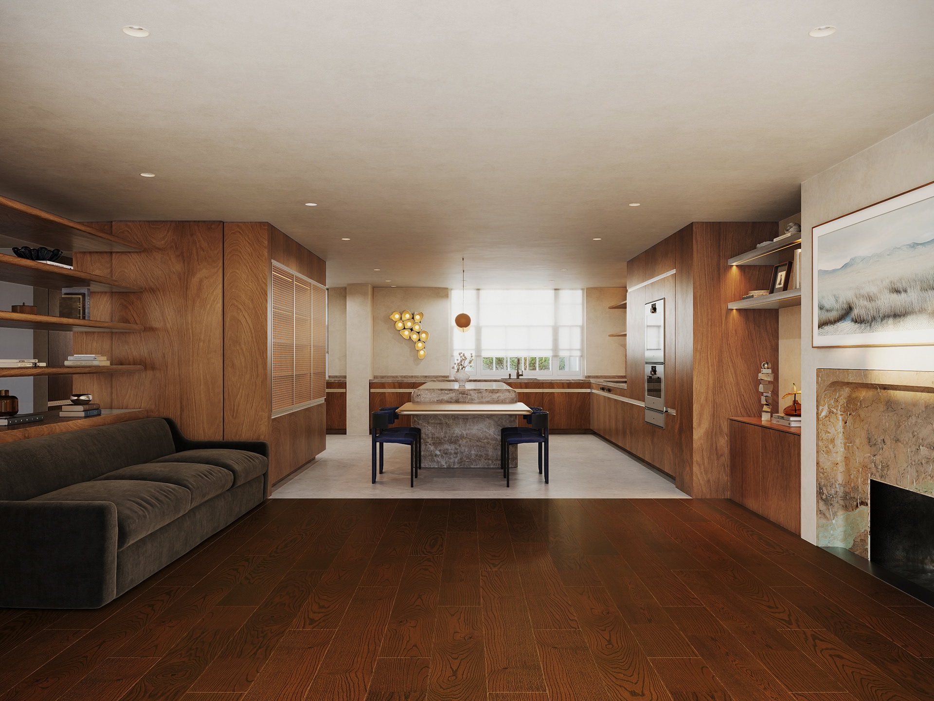 英国某住宅客厅与厨房改造项目丨英国英格兰丨Studio Nenmar-8