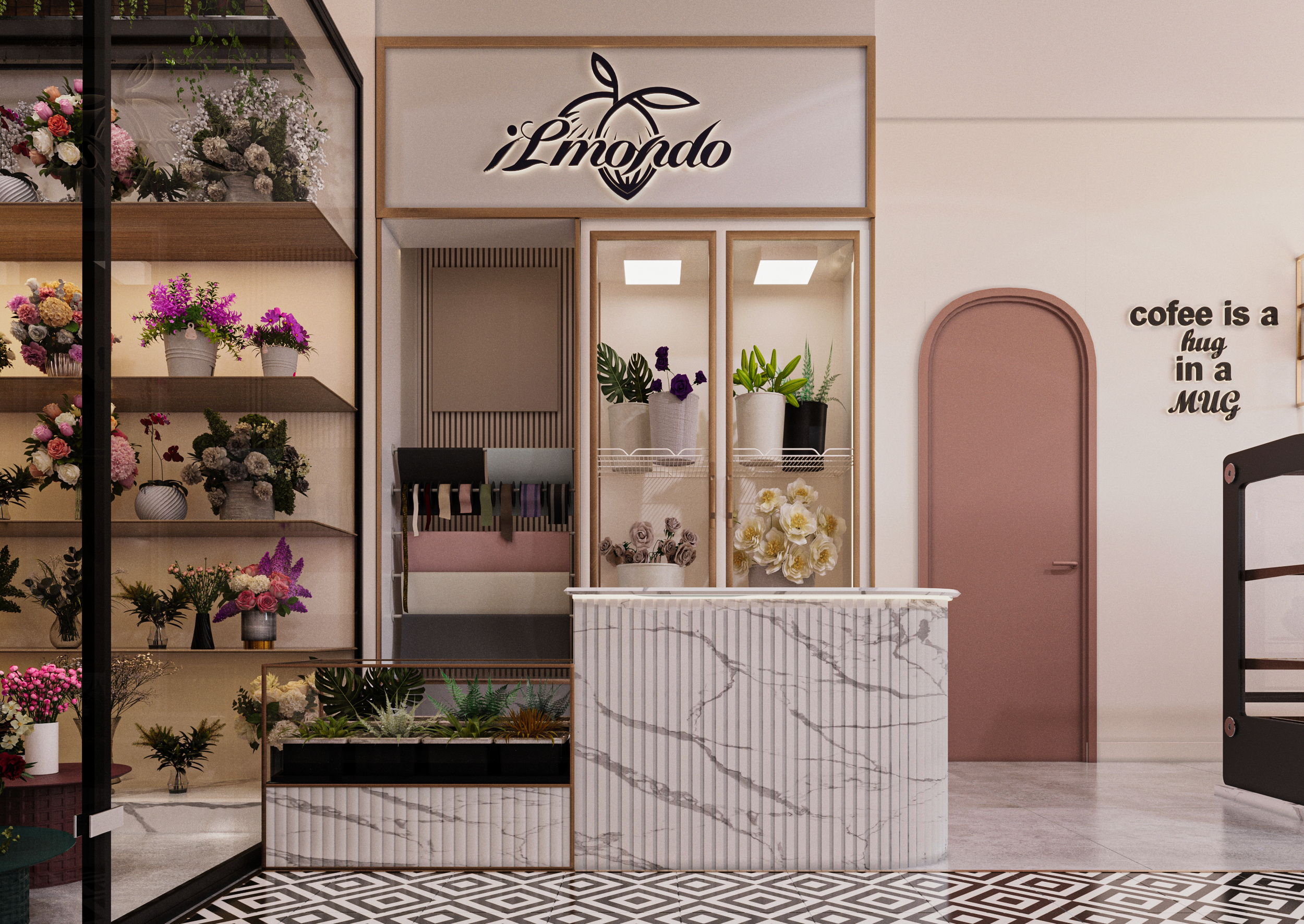 世界巧克力与玫瑰精品店丨PATIO ARCHITECTS-8