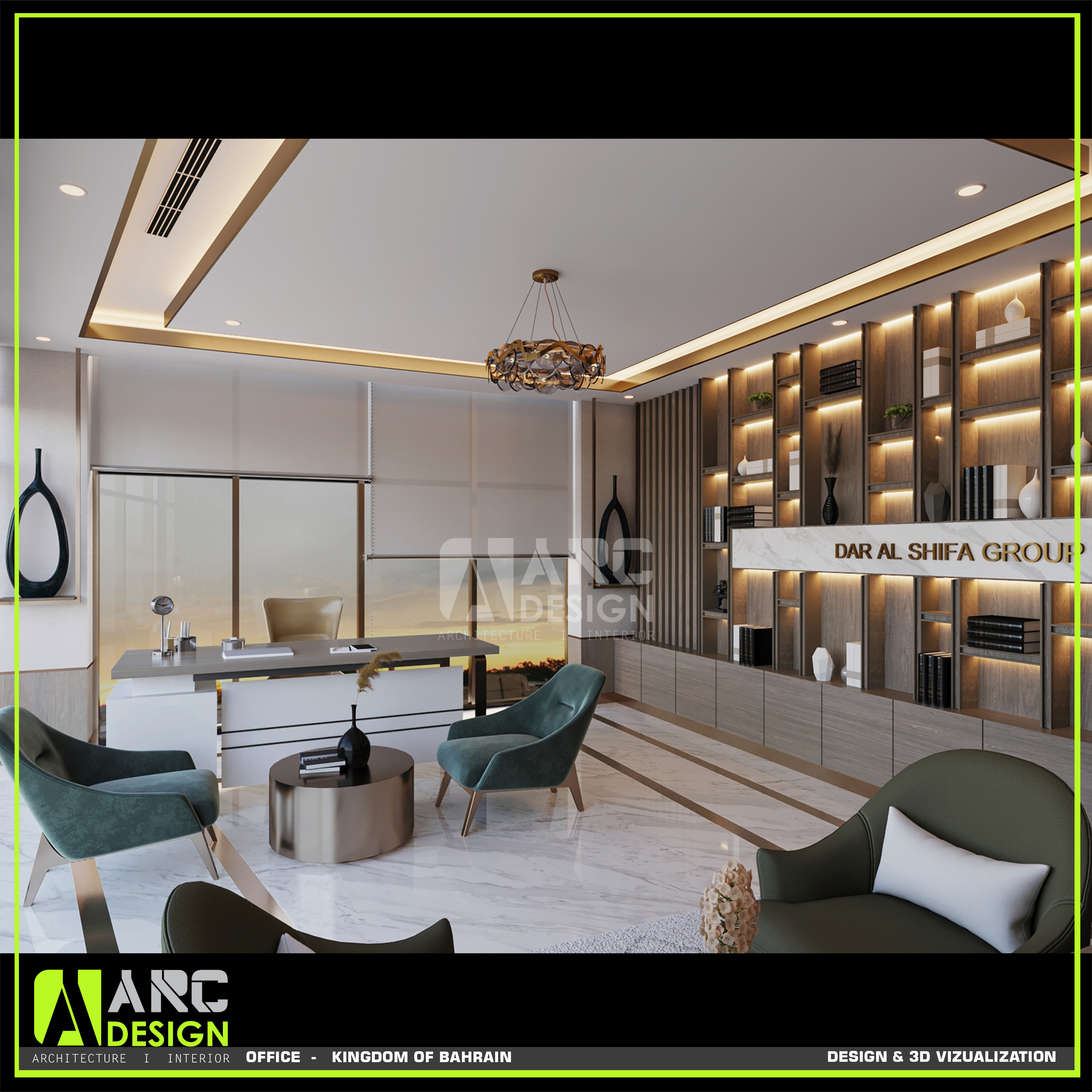 汽车办公室设计巴林丨巴林-2