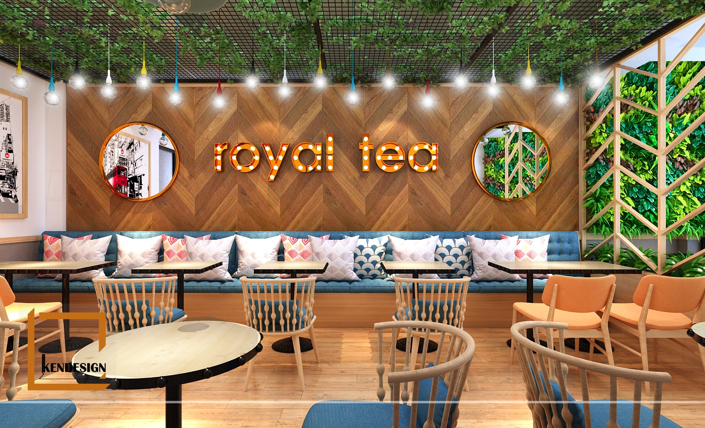 Royal Tea 66 Thụy Khuê咖啡店设计丨Kendesign-21