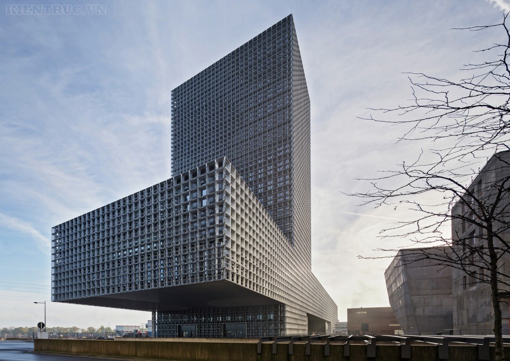 卢森堡Maison du Savoir大学建筑工程-7