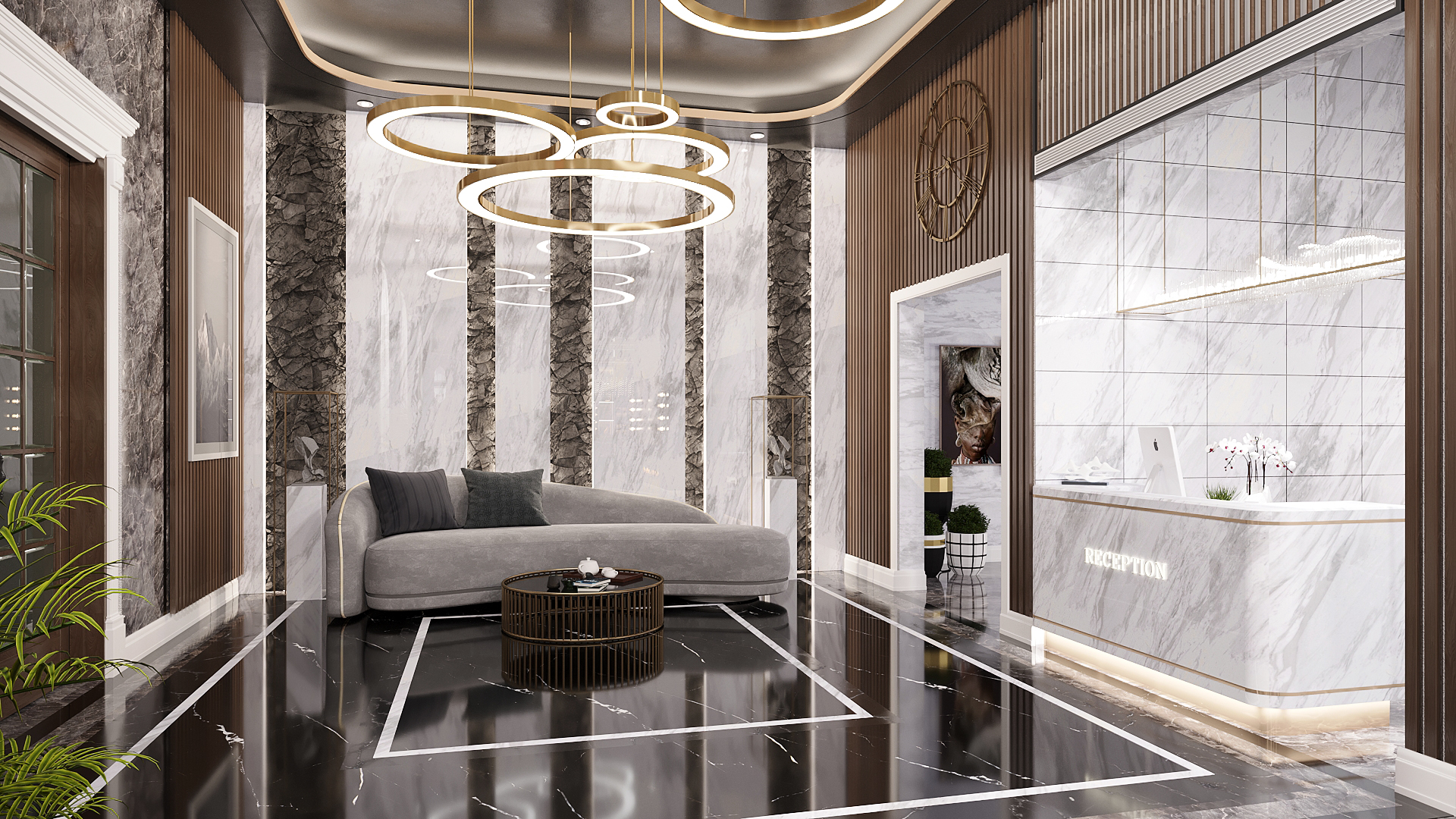 Hotel Restaurant & Lobby design in Shahdag-0