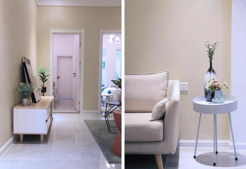 60㎡旧房翻新，打造北欧简约生活空间-19