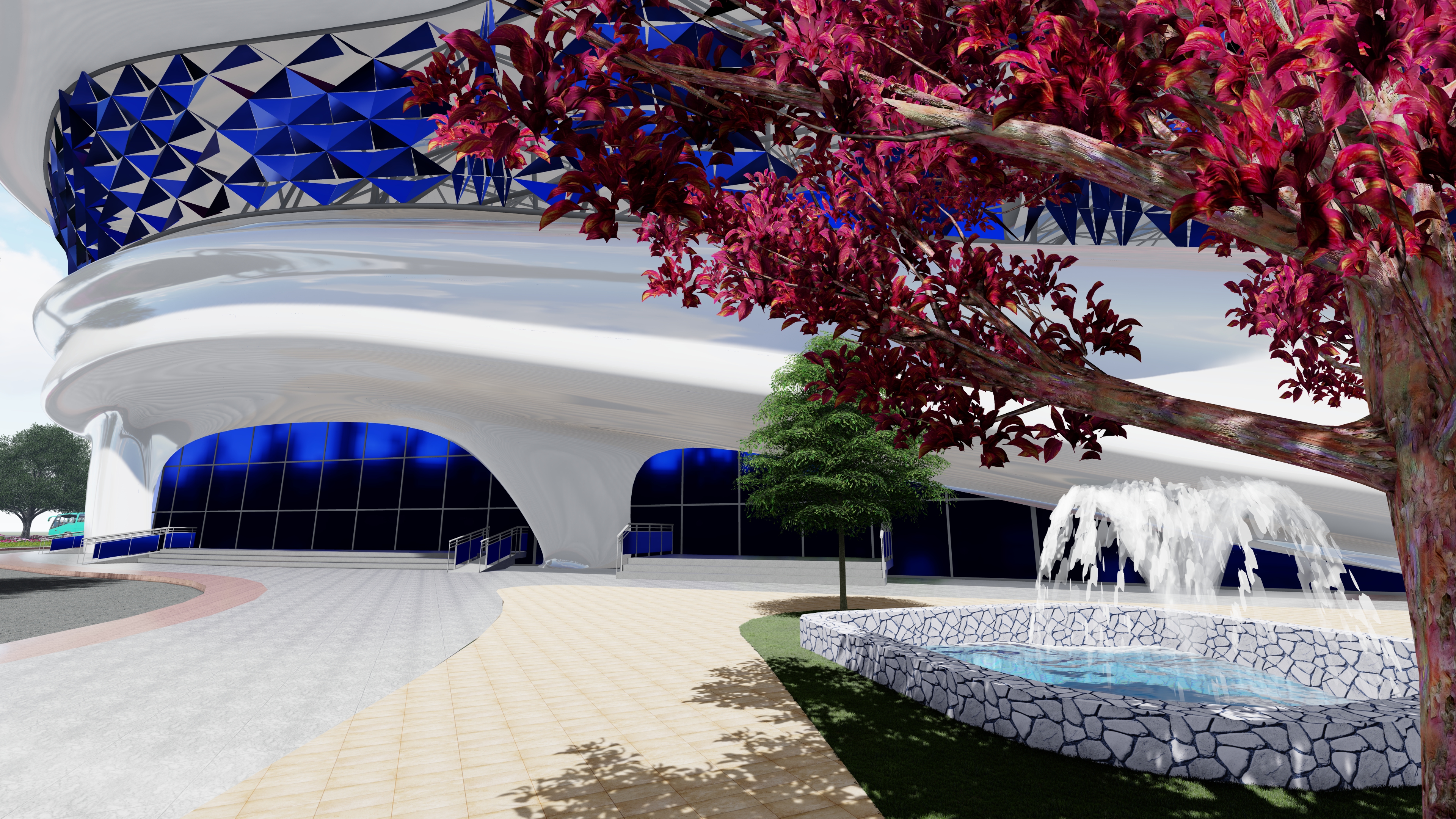 竞技场体育馆丨埃及丨Ain Shams University 建筑系-24