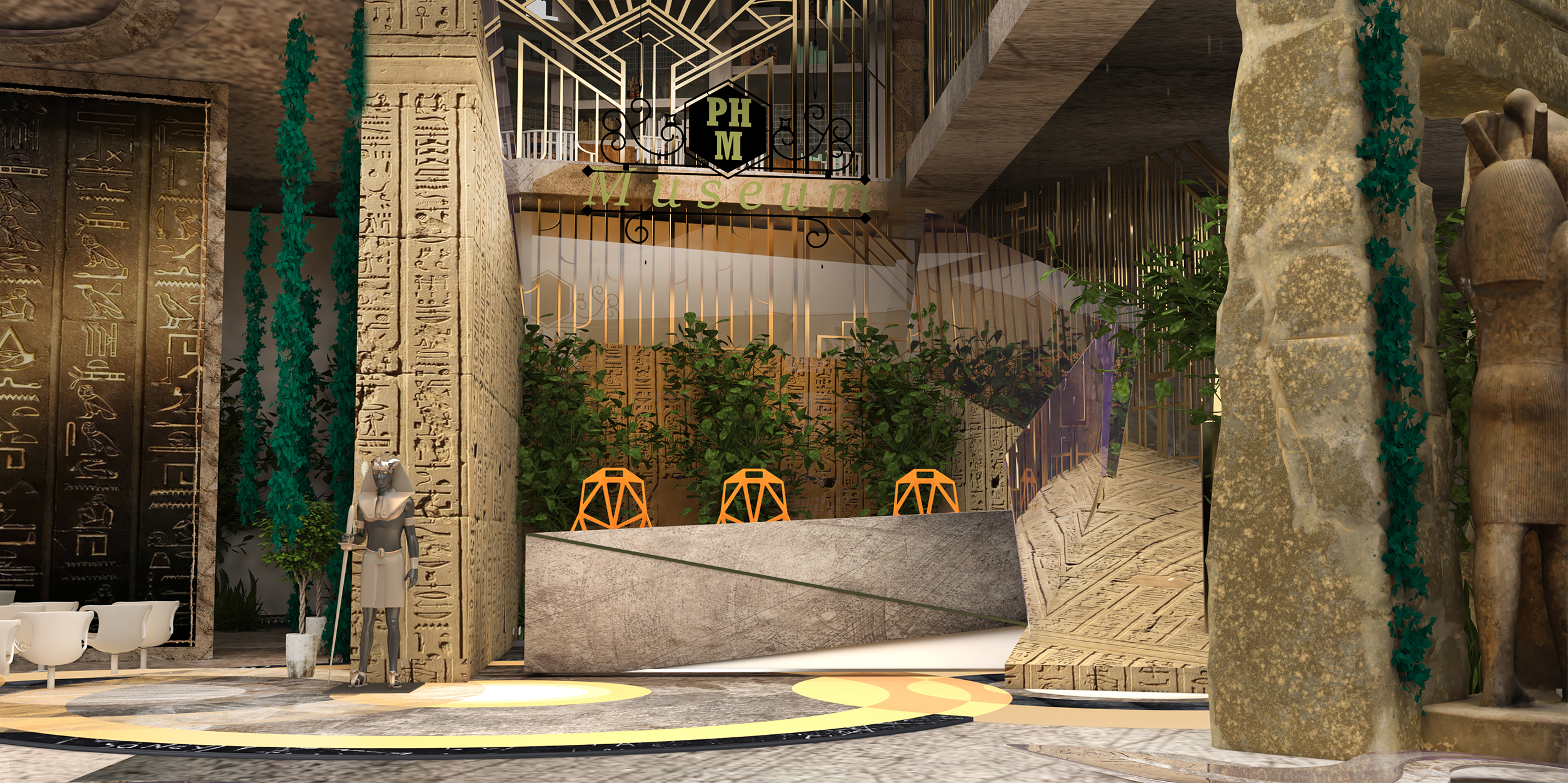 My graduation project for Egyptain Museum...-2