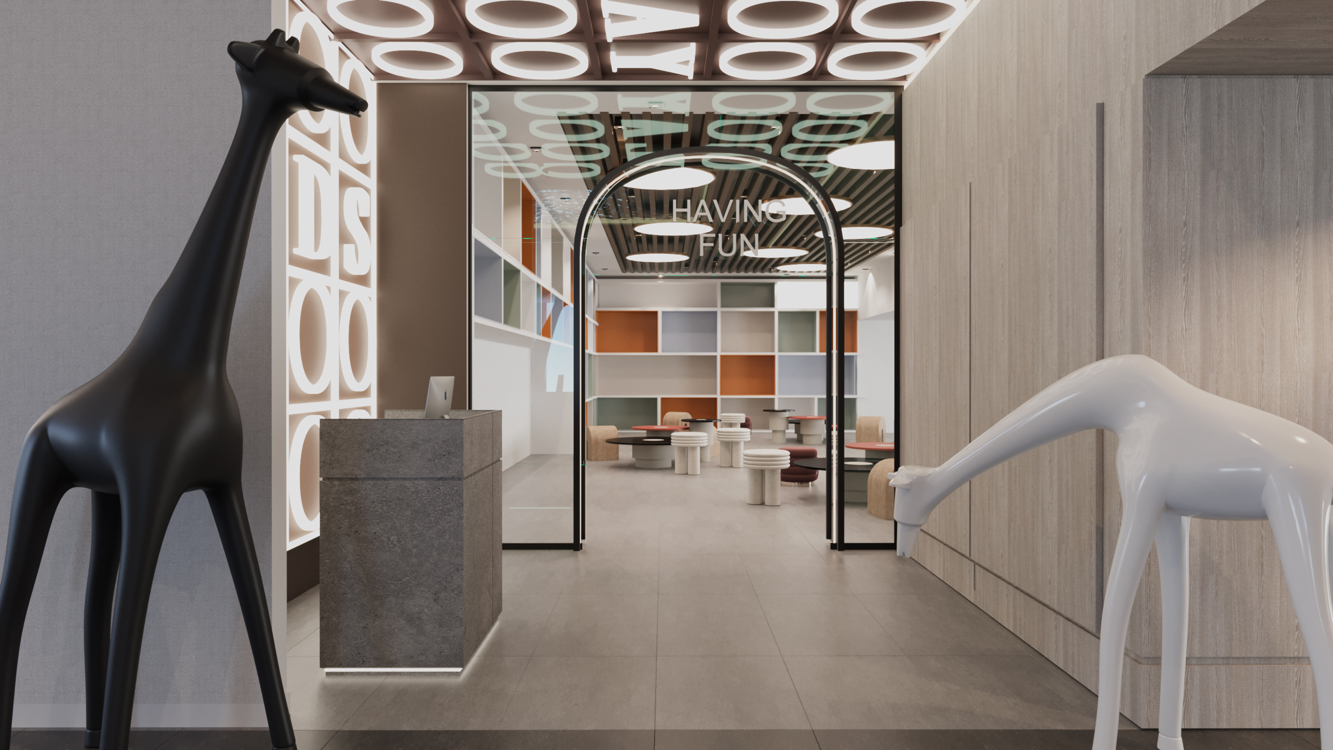 可可公园游乐区丨突尼斯丨Anamorph agency-8