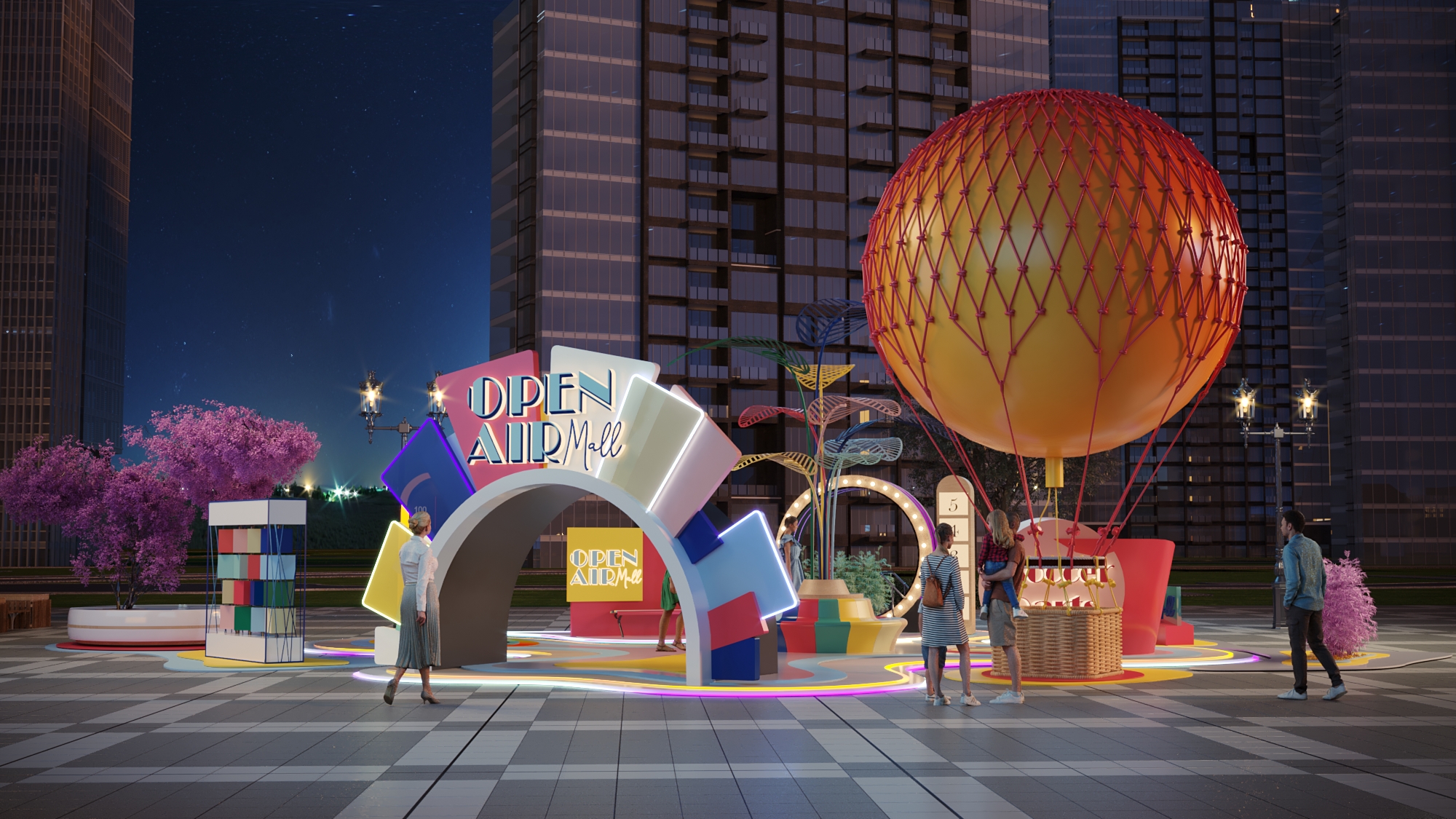 露天购物中心启动-4