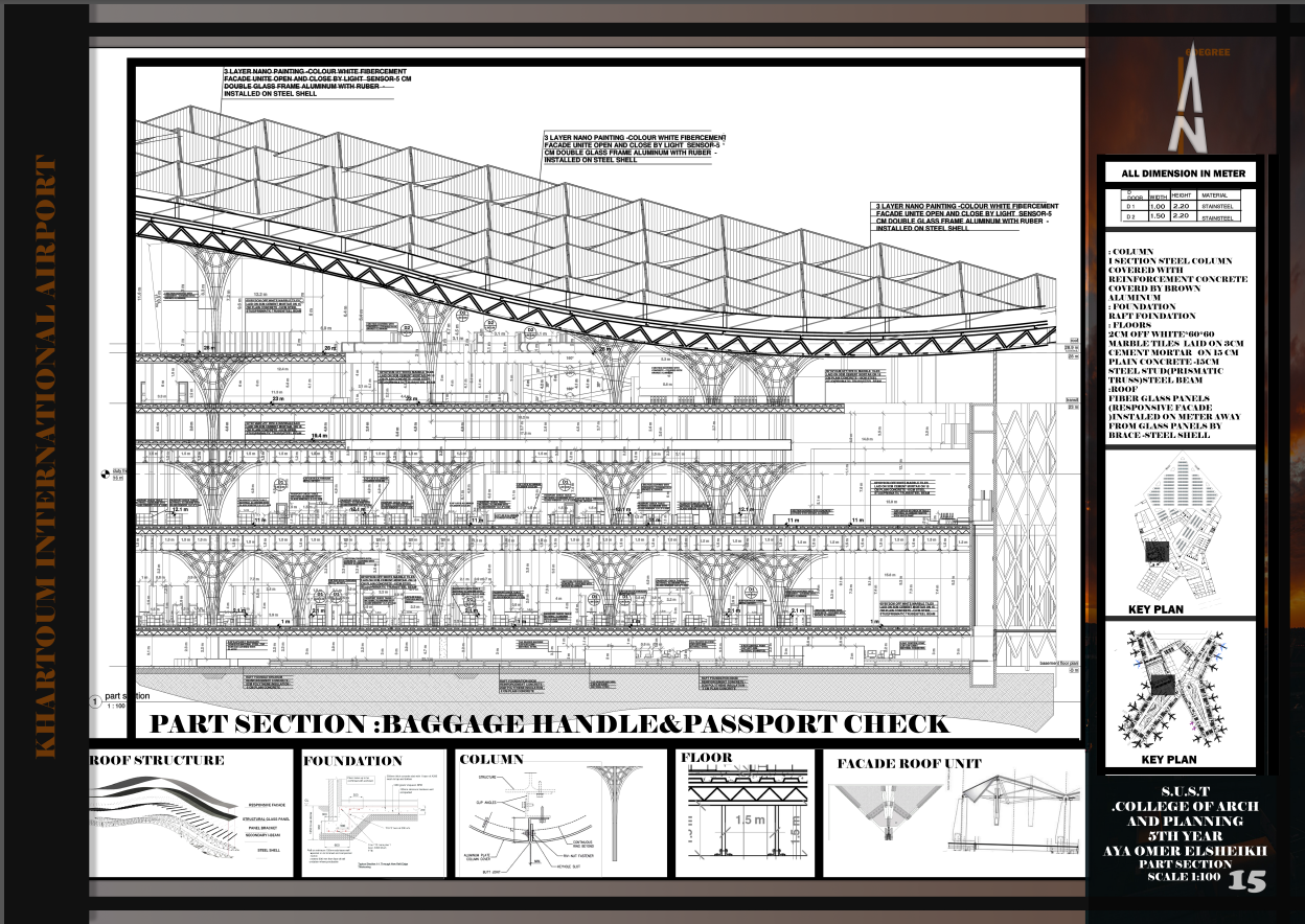 Graduation project - Khartoum international airport-14