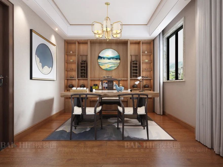 伟星•和院别墅 | 新中式风格的美学空间-125