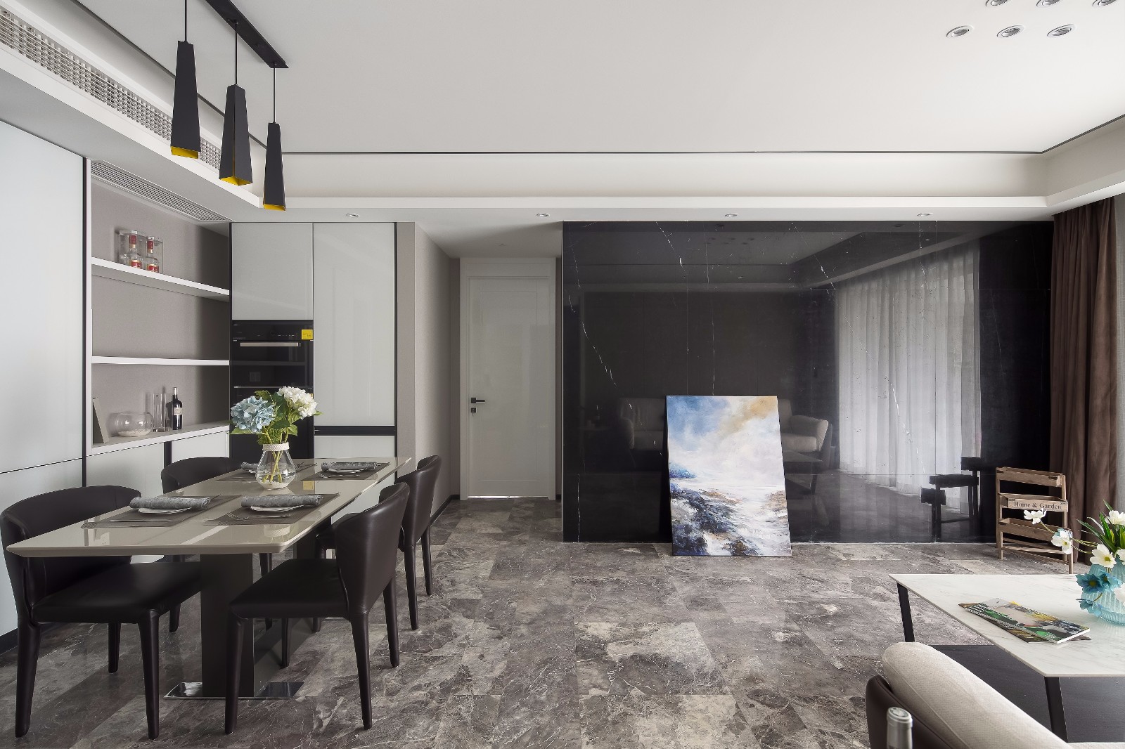 现代简约风格住宅——肌理  W_STUDIO-4