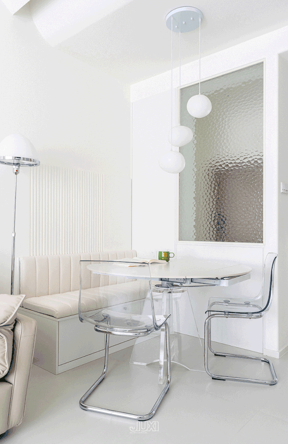 理想的奶油风,构建气质满满的未来四口之家丨中国北京丨久栖设计-24