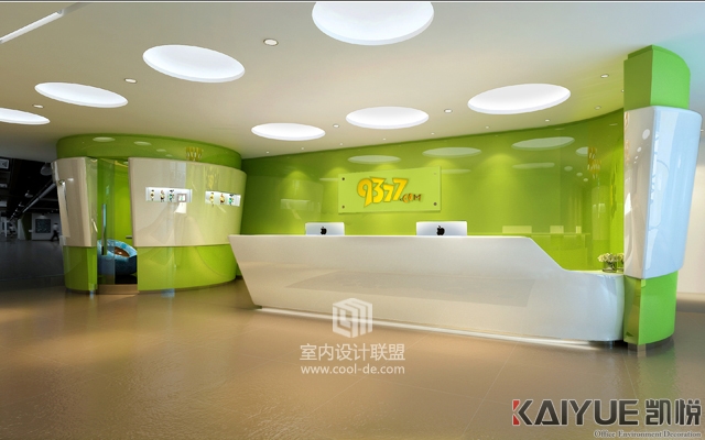 【凯悦装饰】广州创思信息办公楼设计装修-3