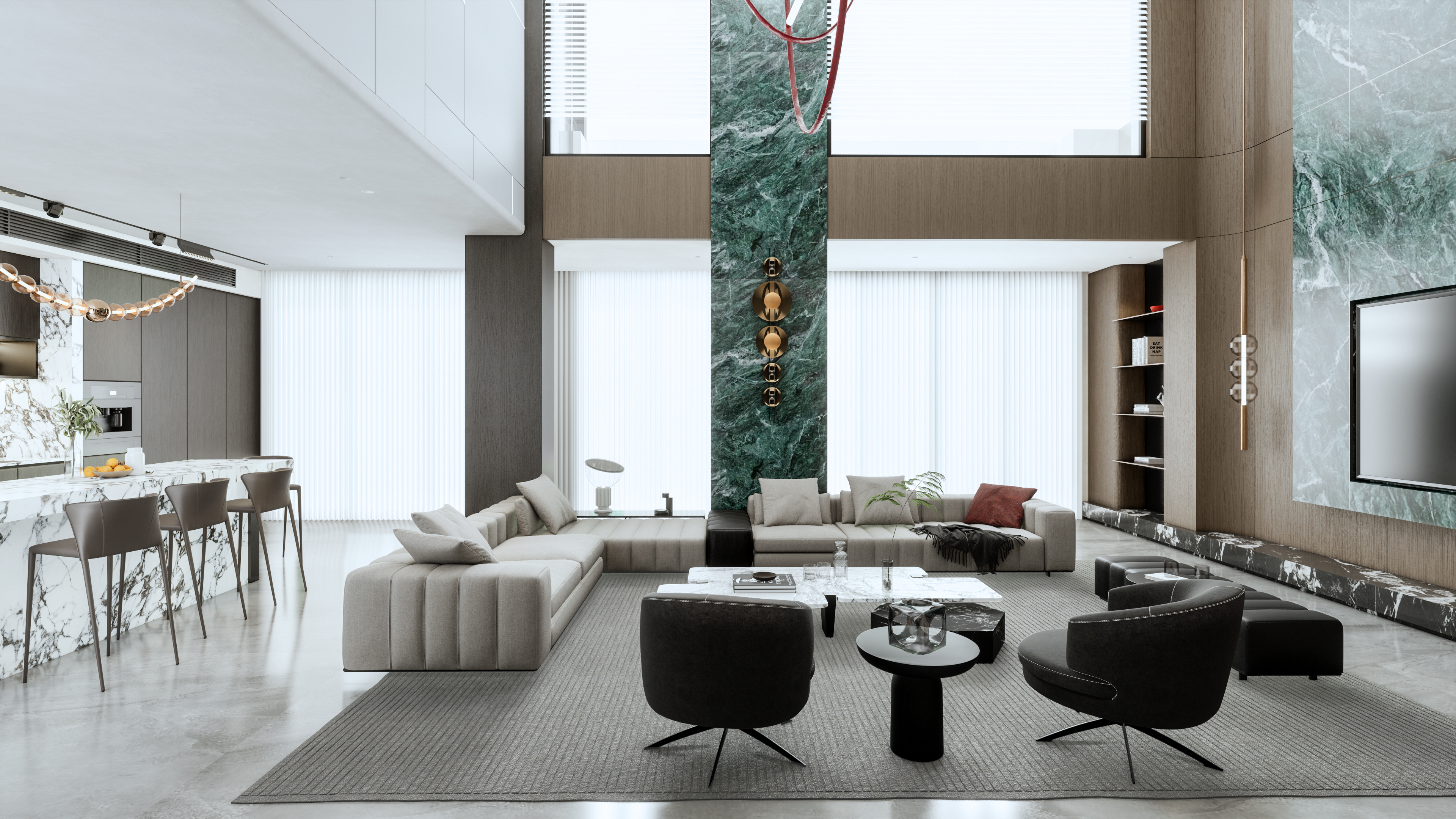 现代别墅丨木璞空间装饰-16