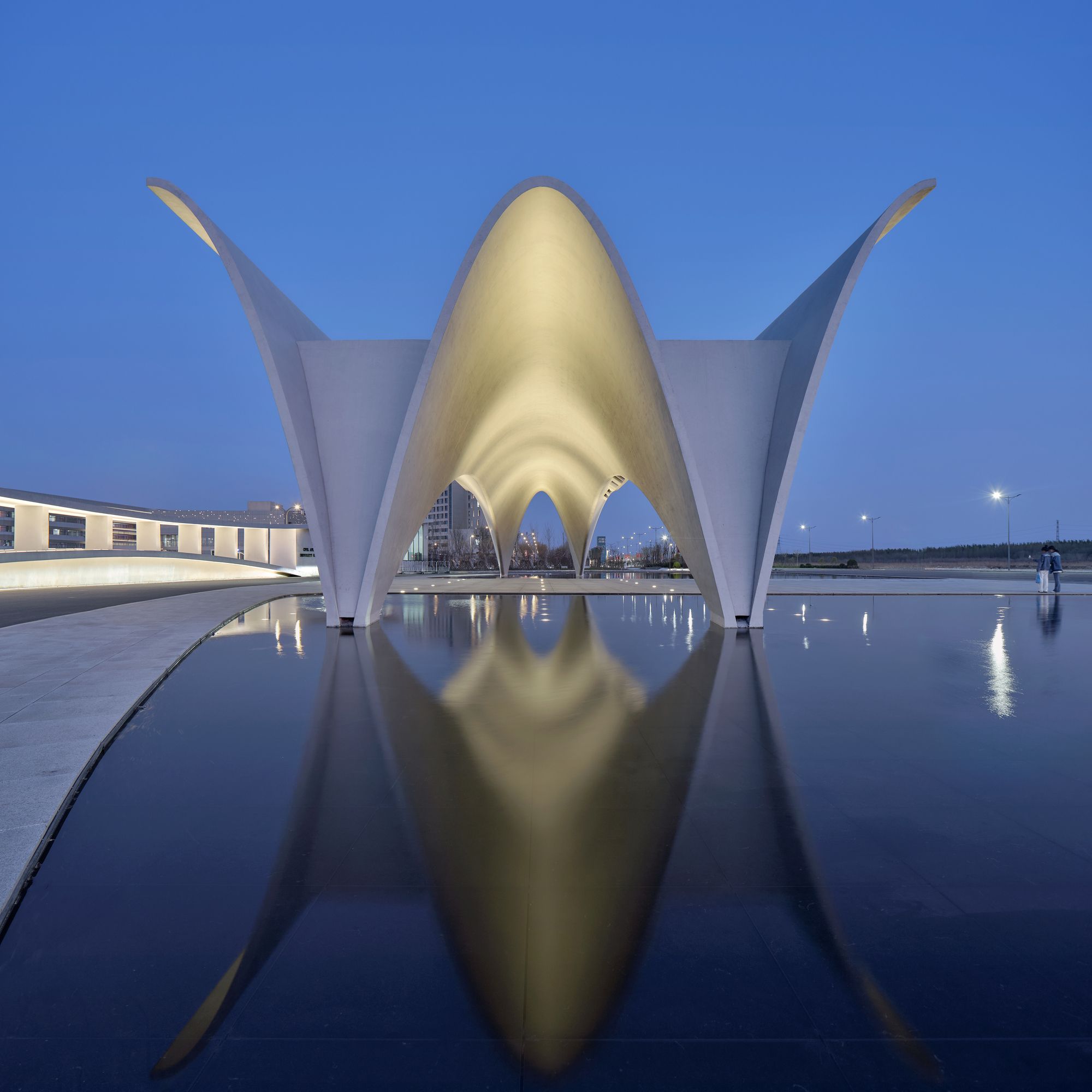 LIBRARY AND SCHOOL GATE OF CAUC | TJAD ORIGINAL DESIGN STUDIO - ARCH2O-13