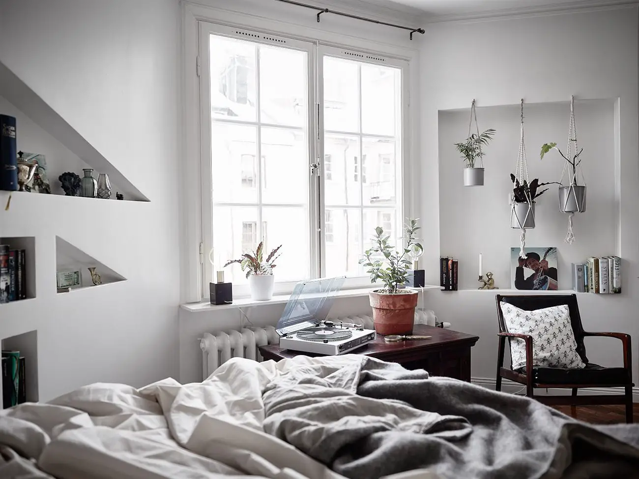 灵活空间 | Historiska 的隐藏式卧室设计-9