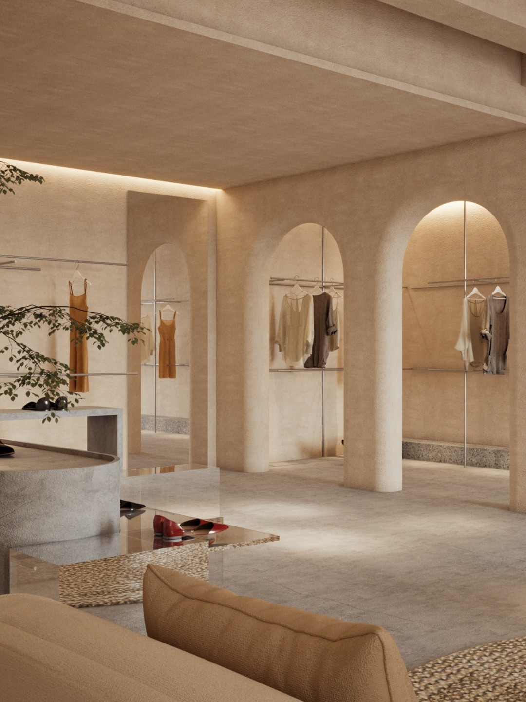 岁月痕迹的赞美 · 质朴淡泊的服装店设计-4